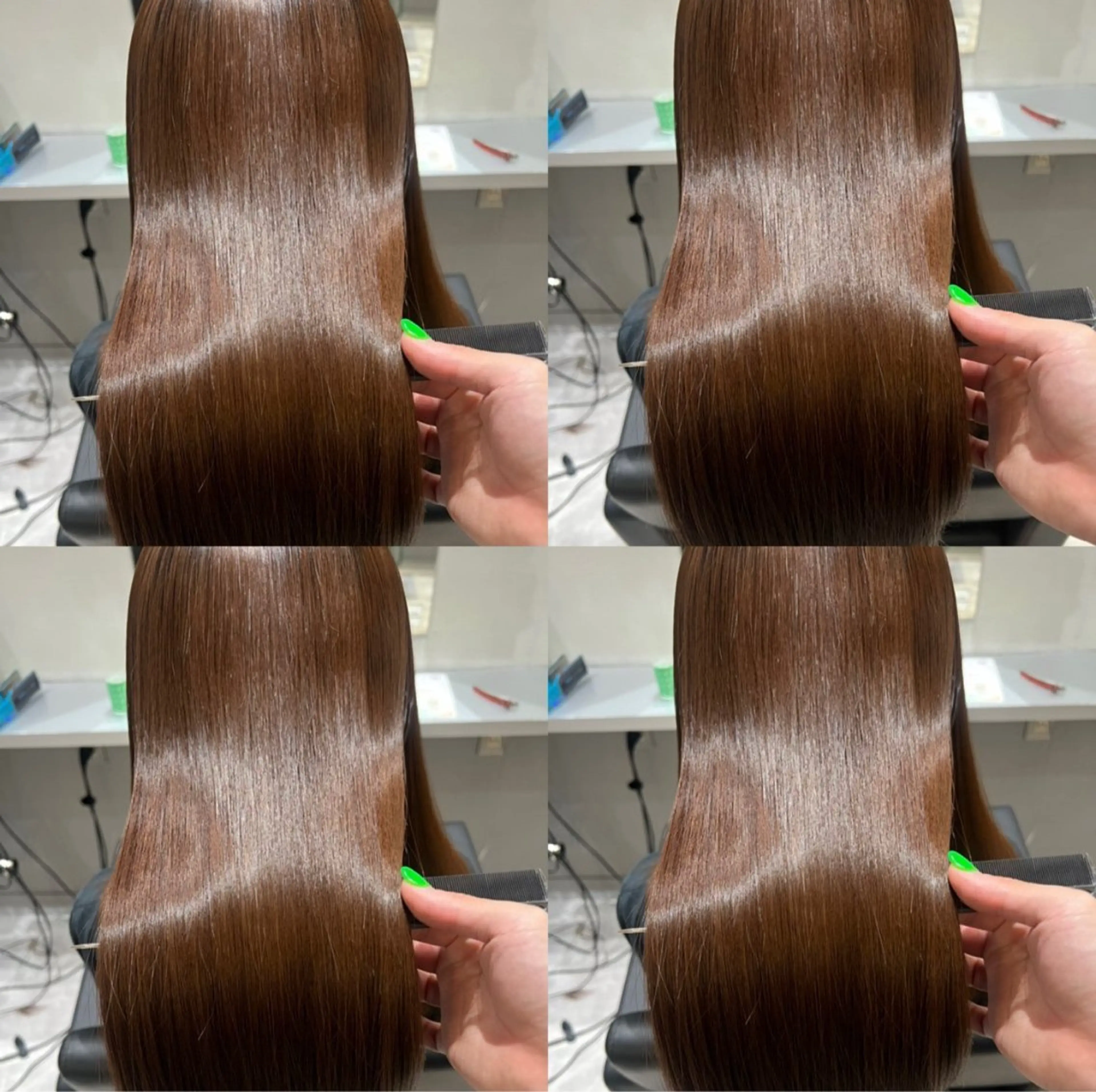 ロング カラー ヘアカラー トリートメント 透明感×髪質改善× エクステそうまのヘアスタイル