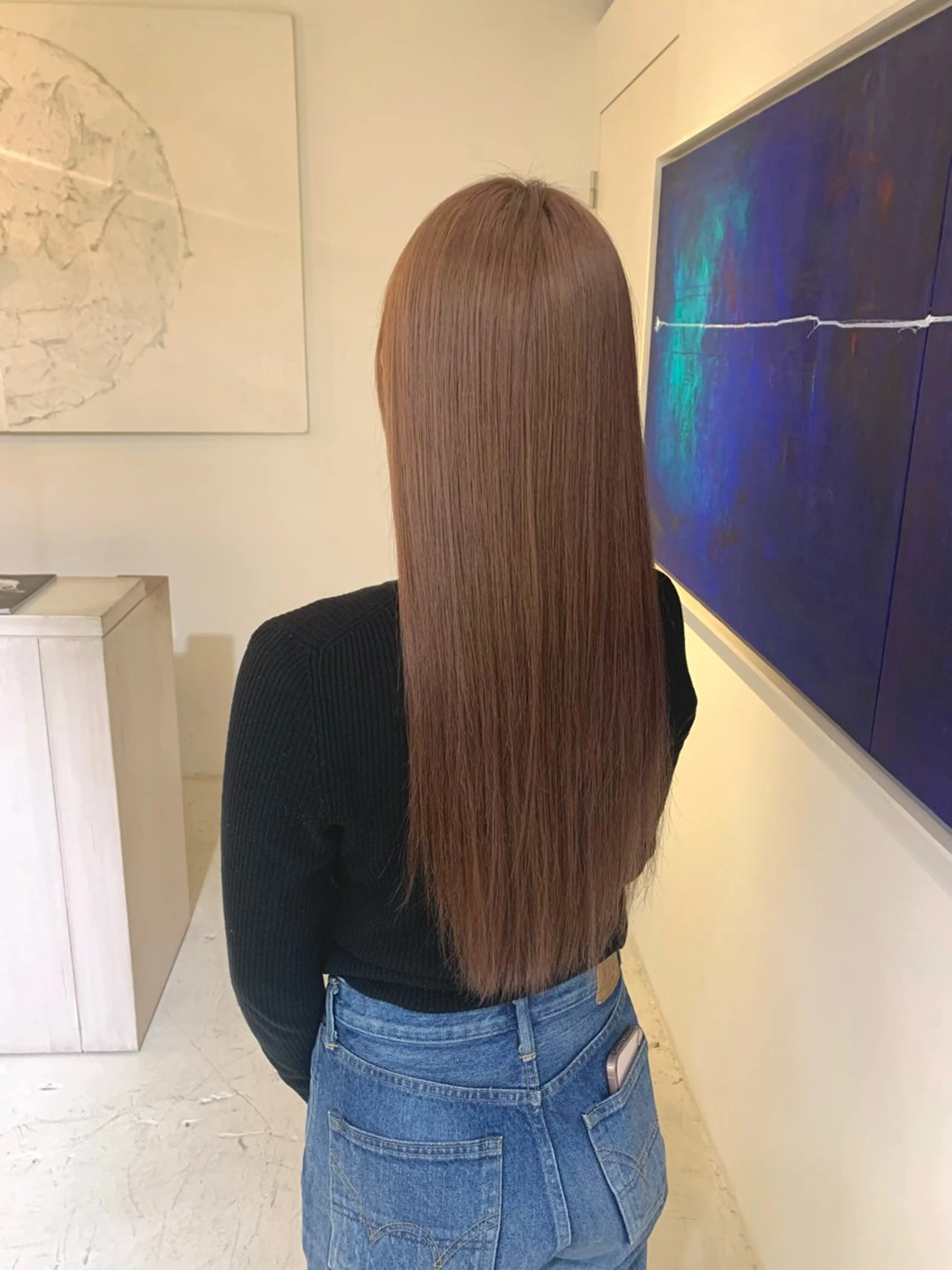 ロング カラー ヘアカラー トリートメント ✂︎ wakano shinpei✂︎のヘアスタイル