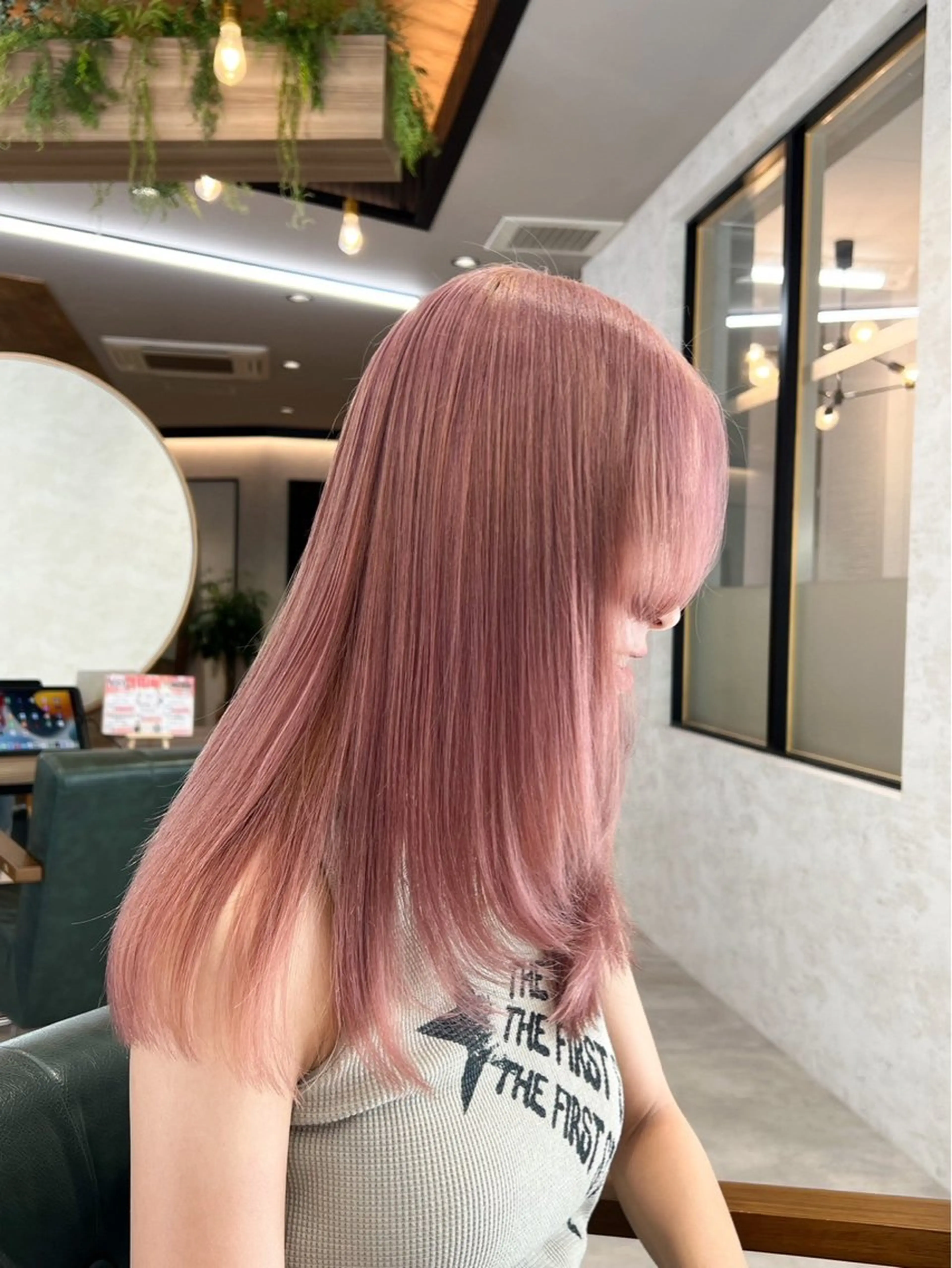 【ハイトーンメンテナンスに⭐︎】🍁リタッチブリーチ＋オンカラー🍂　¥16000円→¥11000円　31%offの写真