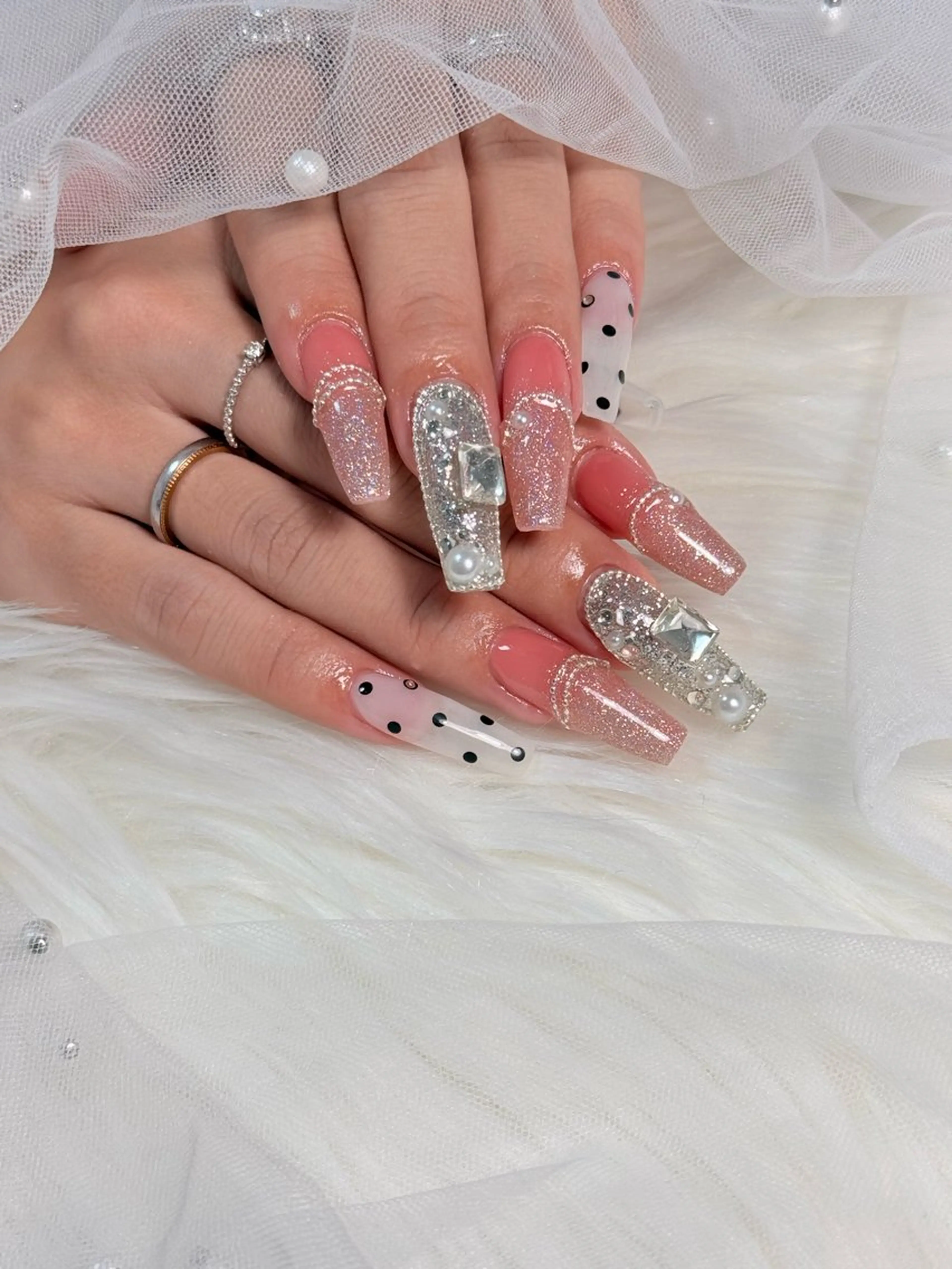 セミロング ハンドネイル 🌹Belle Nail🌹のネイルデザイン