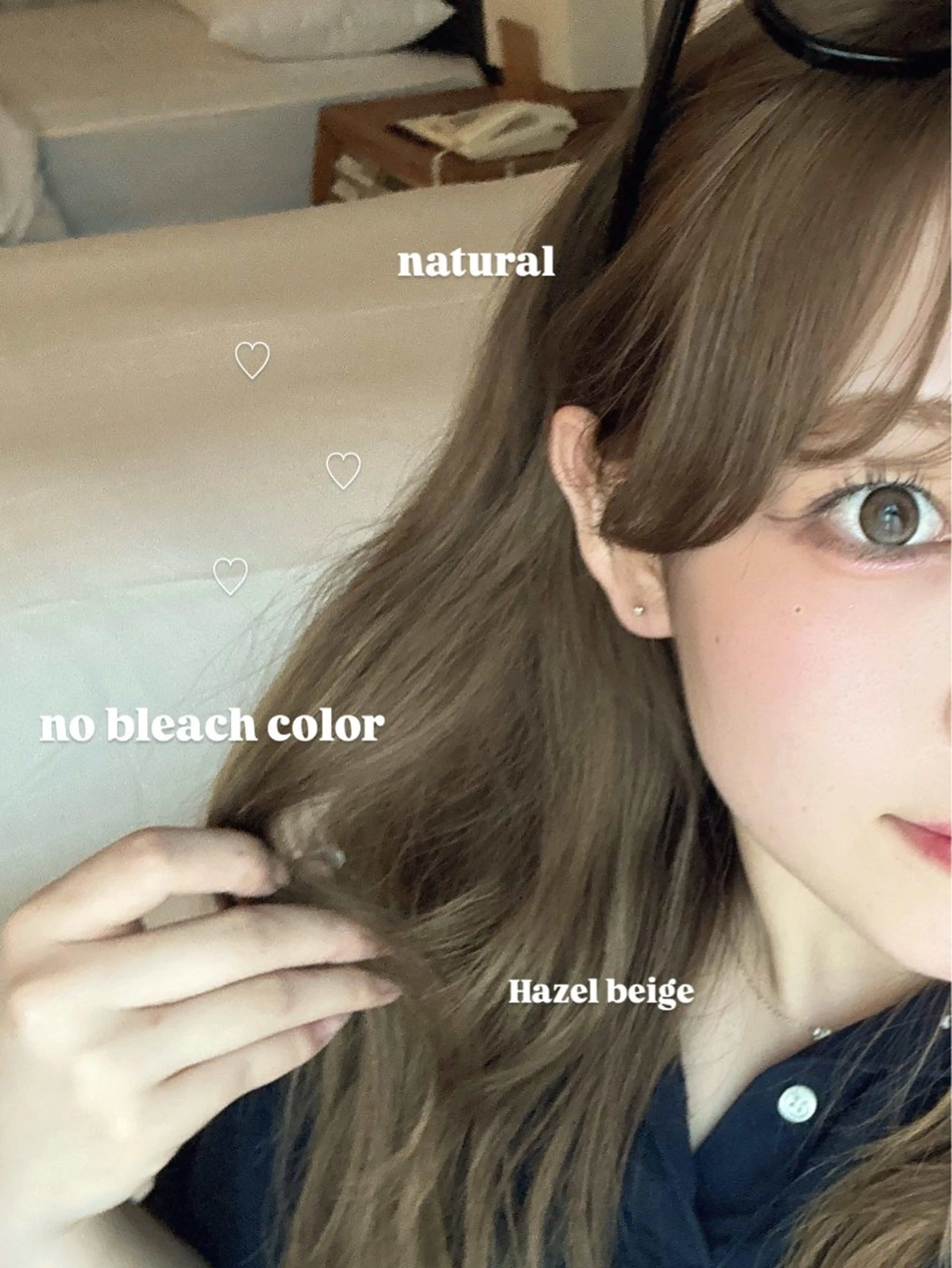 ロング ヘアカラー トリートメント LOE所属・LOE Yuuka/42🩵のヘアスタイル