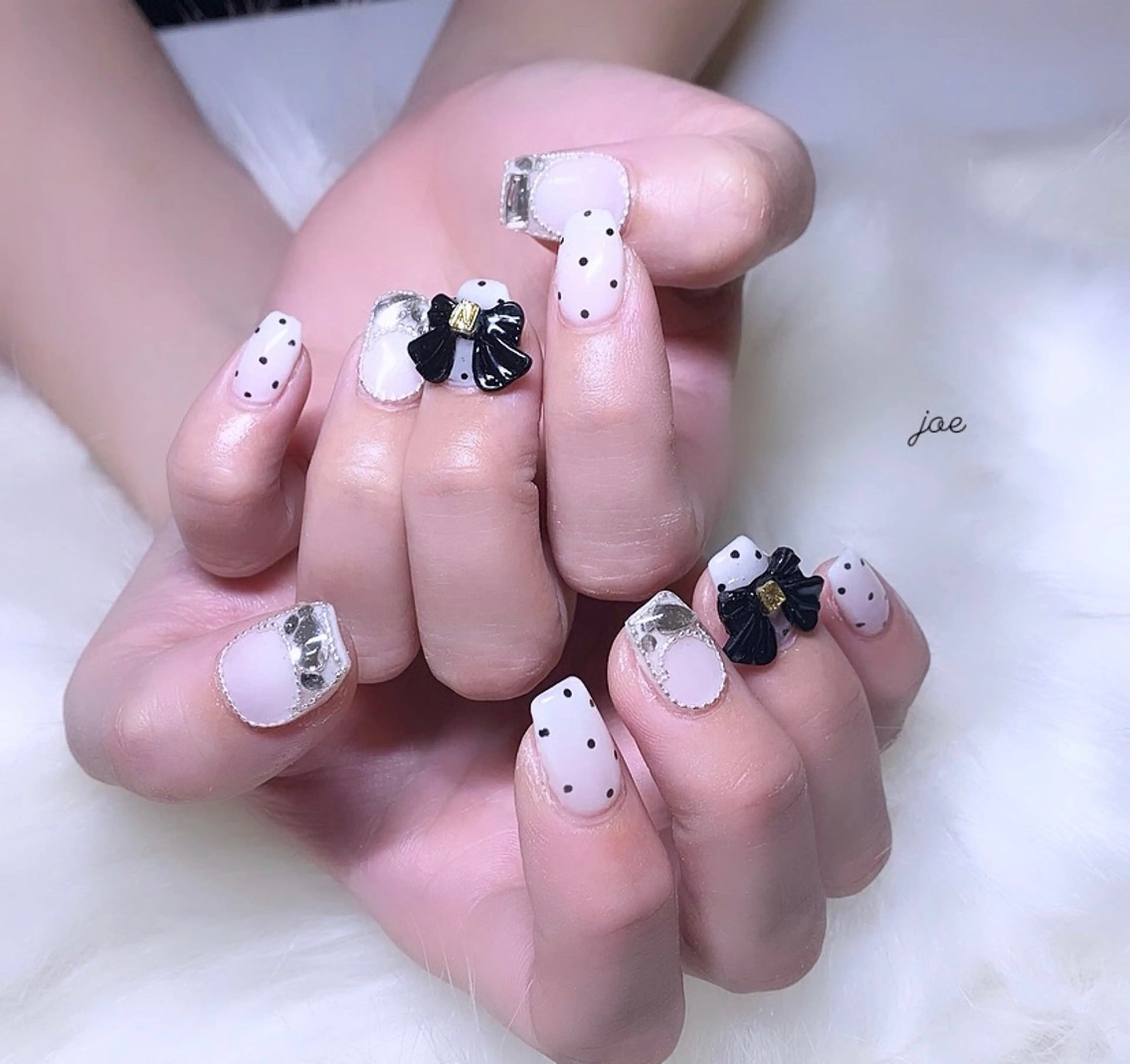 ネイル ドット ハンドネイル 石堂 さくらのネイルデザイン