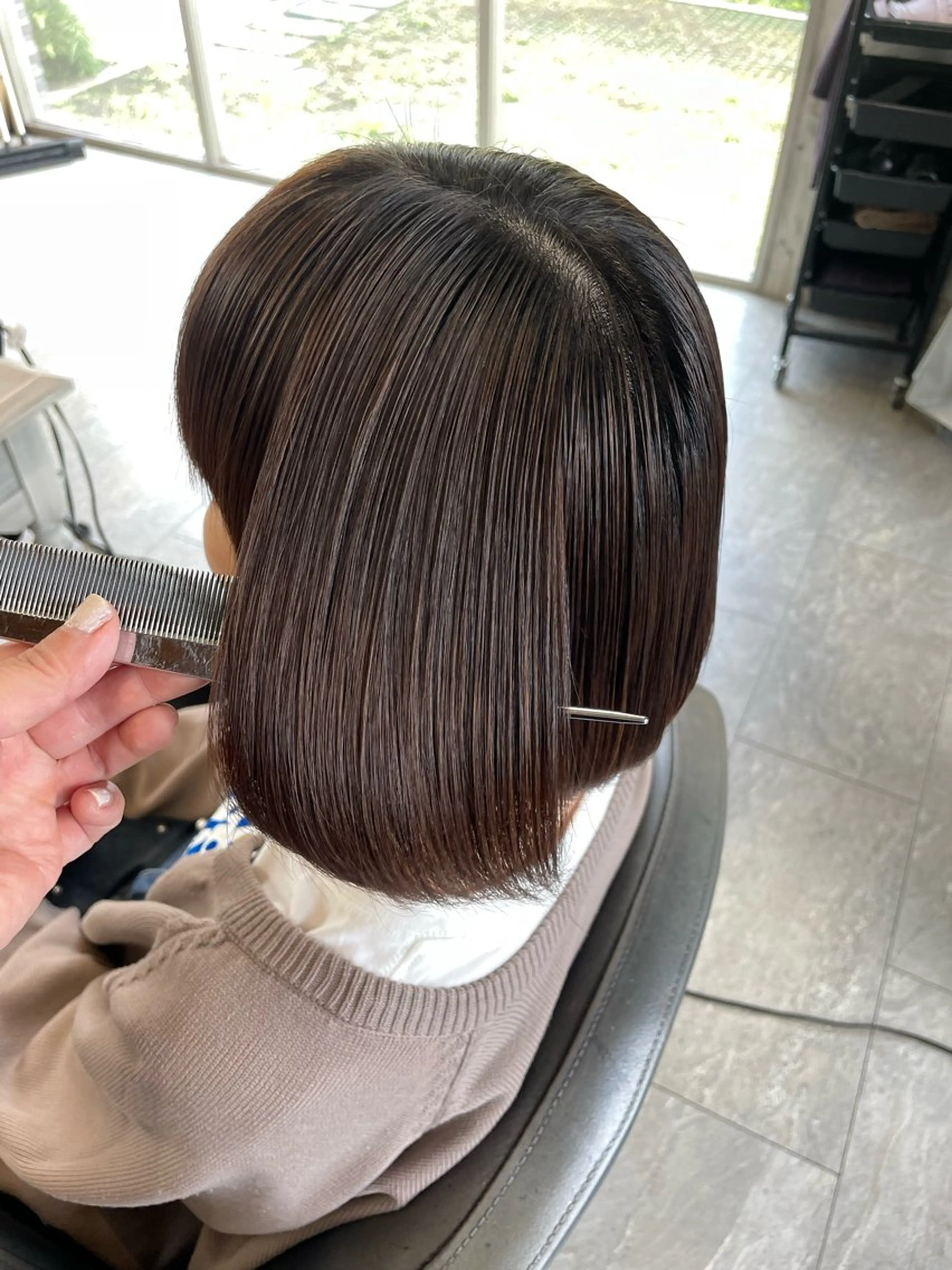 縮毛矯正 トリートメント 美髪× ヘアセット✨Araiのヘアスタイル