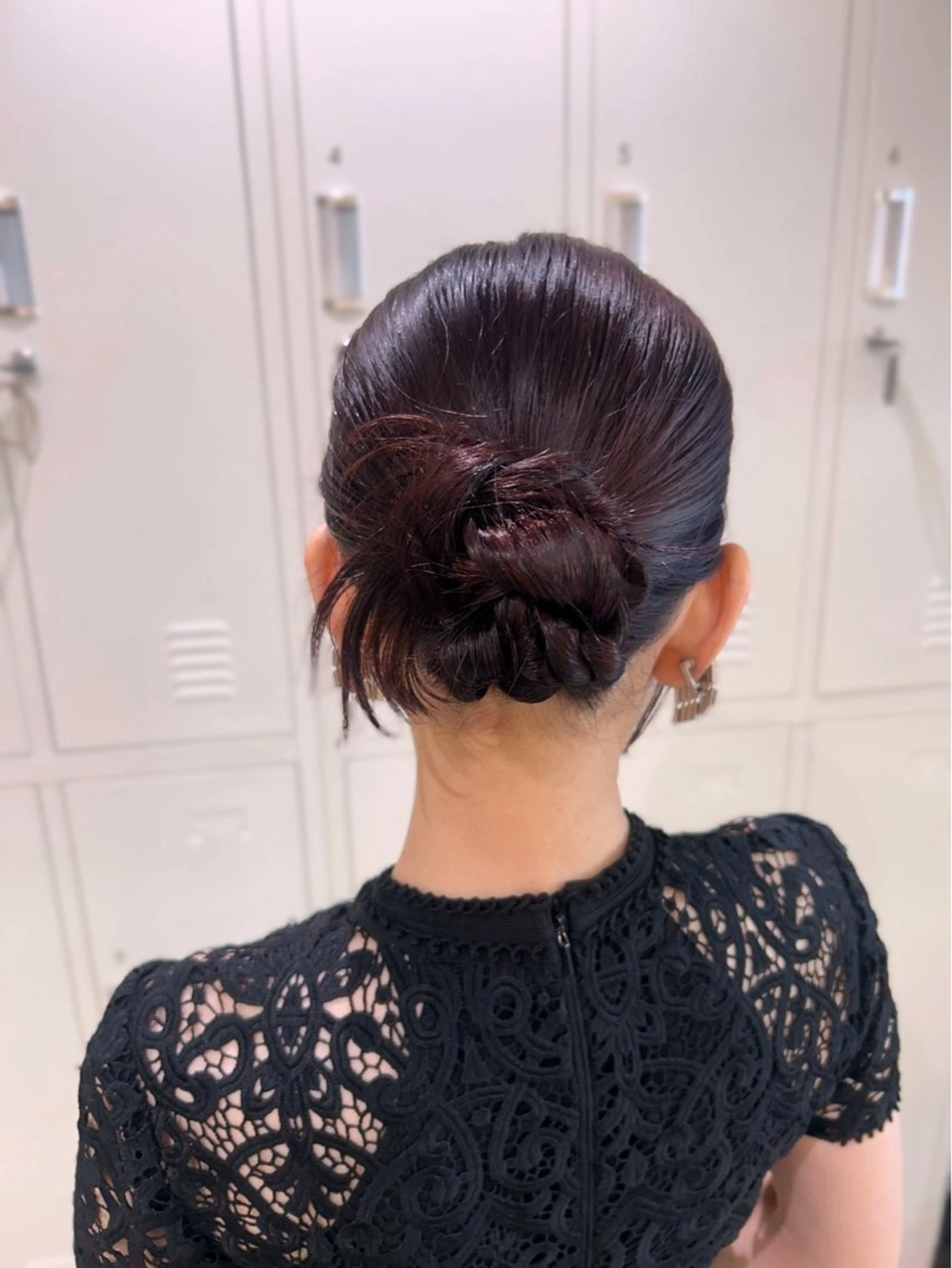 ロング ヘアアレンジ 堀内 都姫のヘアスタイル