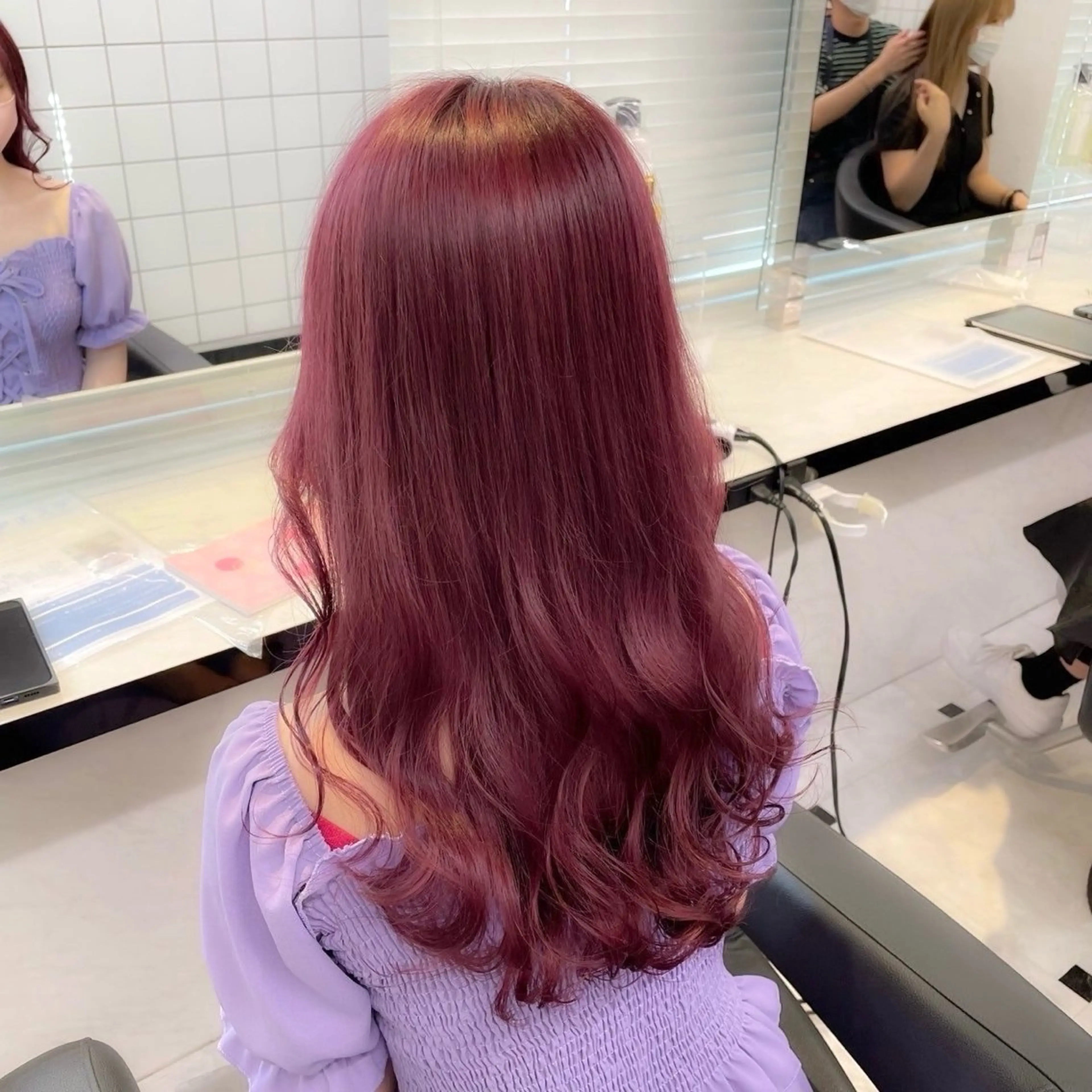カラー ヘアカラー トリートメント 上品モテヘア🩶 karen🩶のヘアスタイル