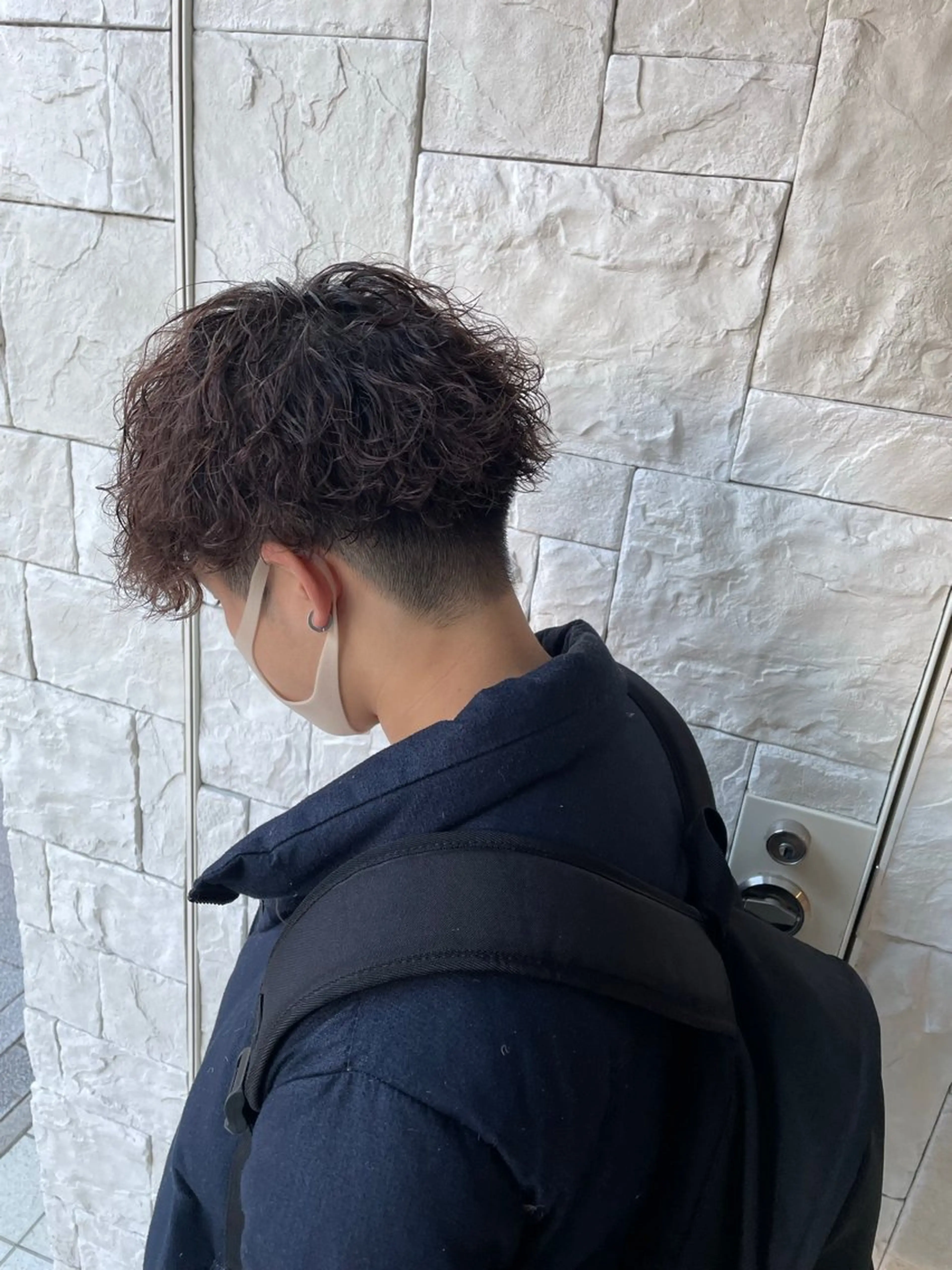 メンズ メンズパーマ 波巻きパーマ 一宮/稲沢/あま市 /小林好裕のヘアスタイル