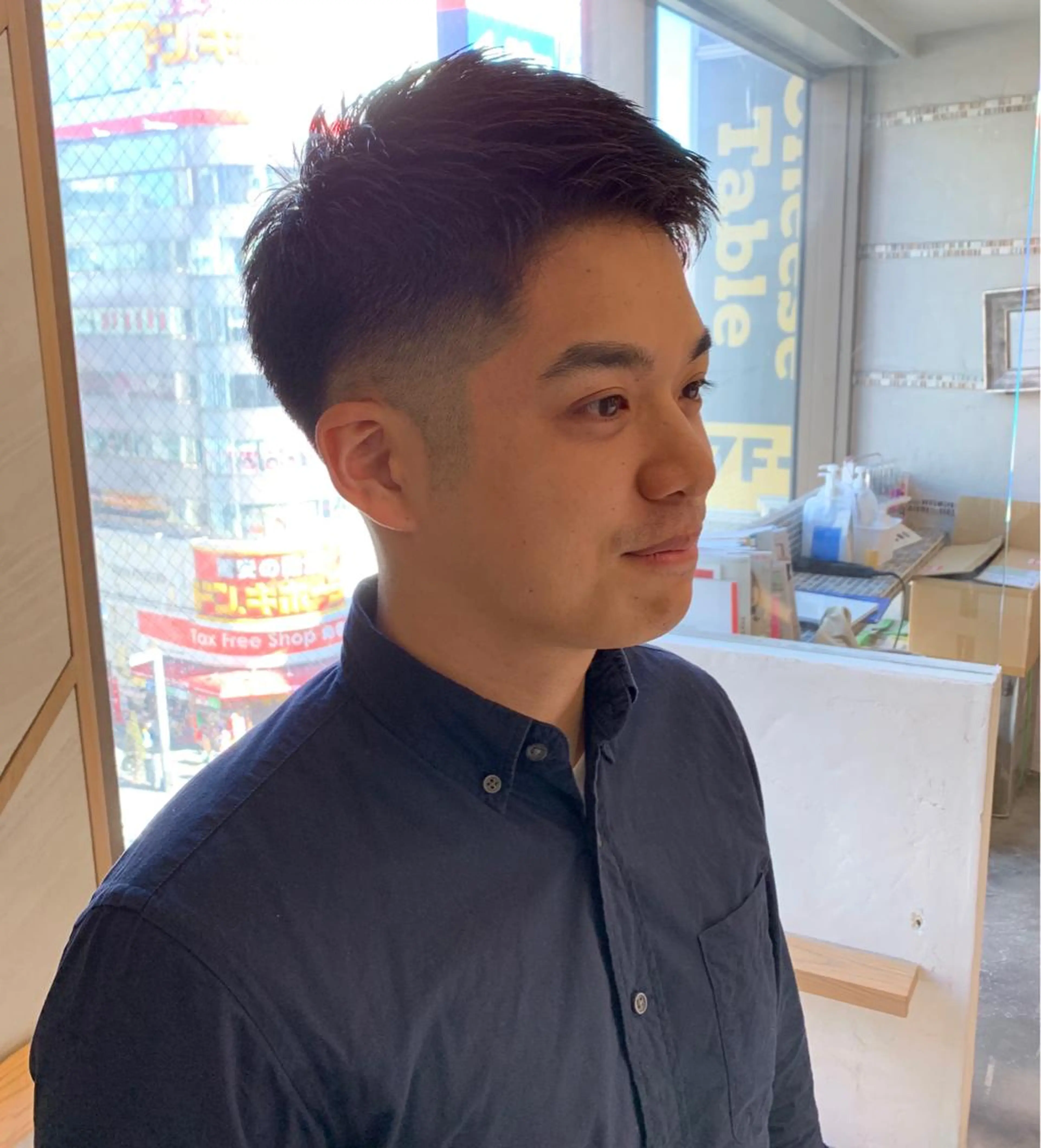 ショート 大月 優汰のヘアスタイル