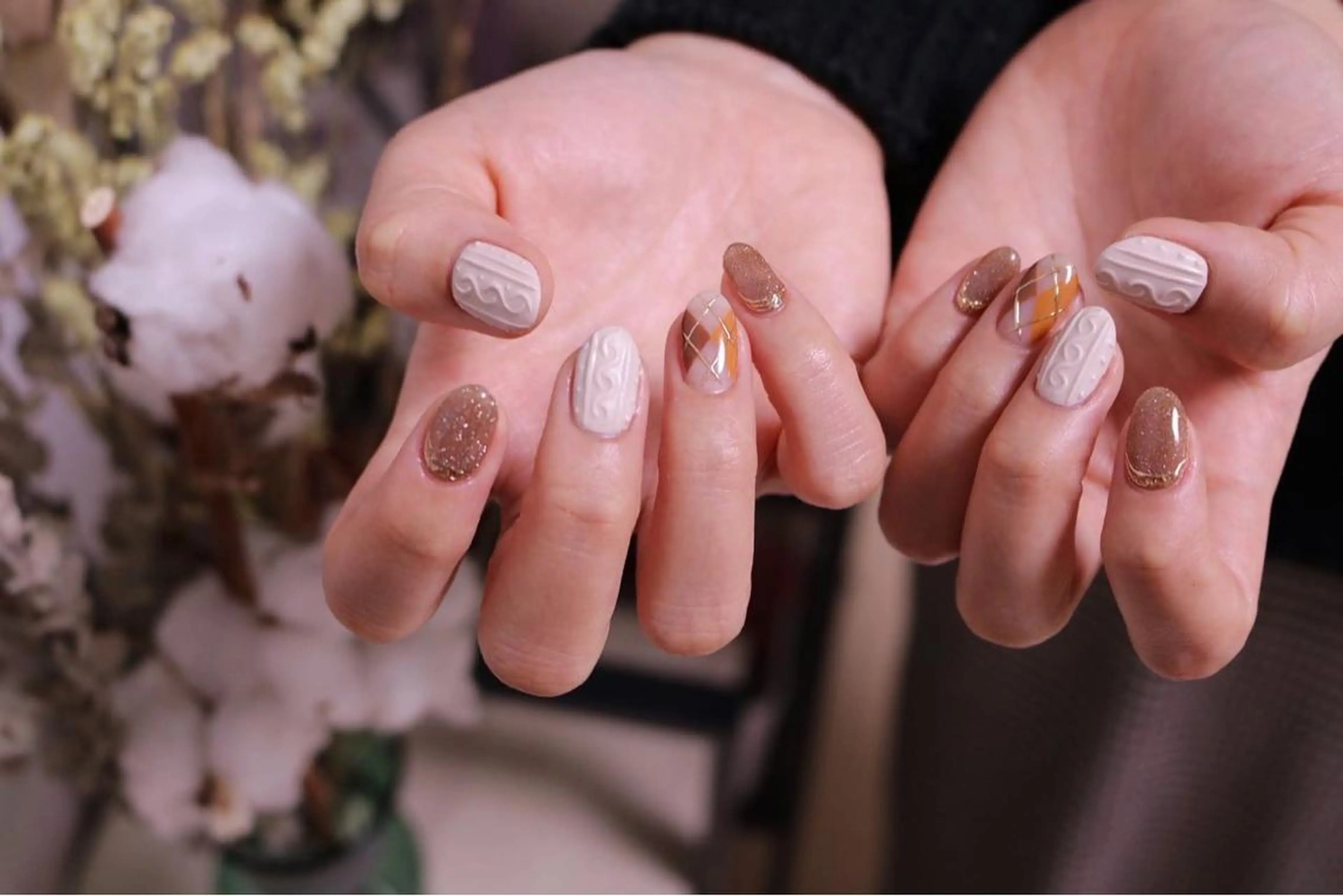 ネイル 長さ出し ジェルネイル 韓国ネイル 持ち込み ニュアンスネイル ハンドネイル MH Nailのネイルデザイン