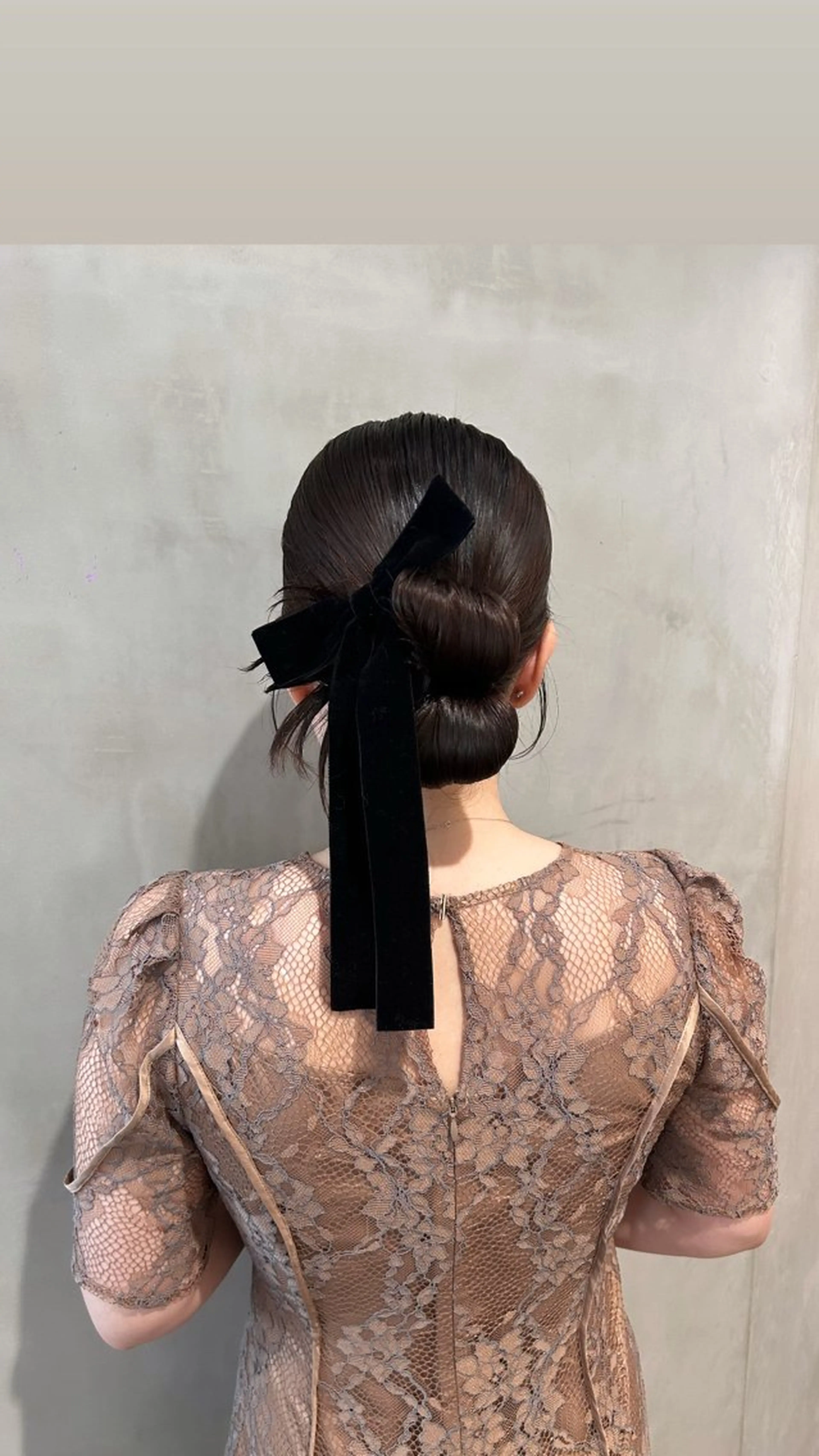 セミロング ヘアアレンジ ヘアセット タナカ カナ🫧のヘアスタイル