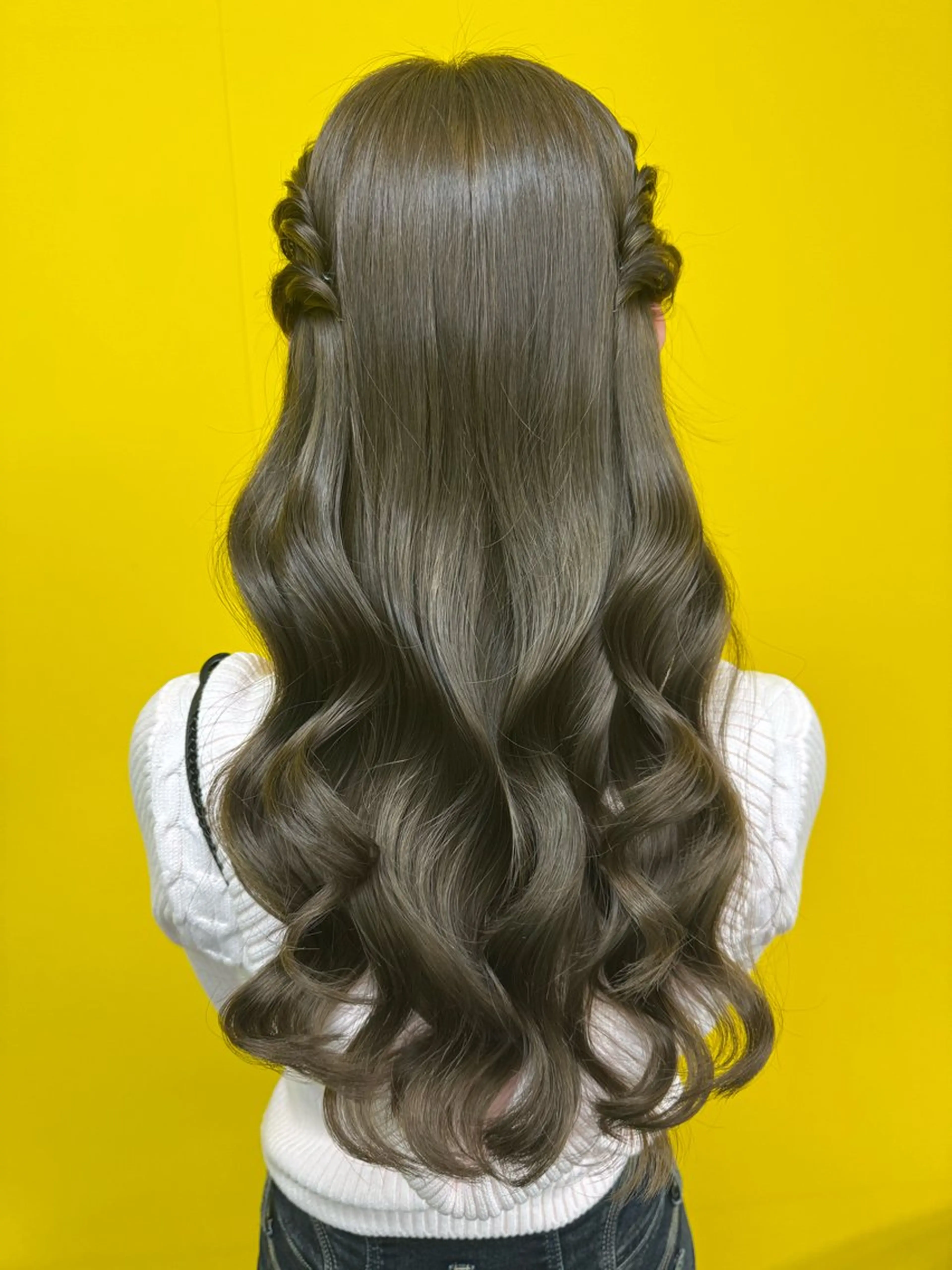 ロング ヘアアレンジ ヨシンモリ 新宿|ヘアセット専門 |aira*。゚のヘアスタイル