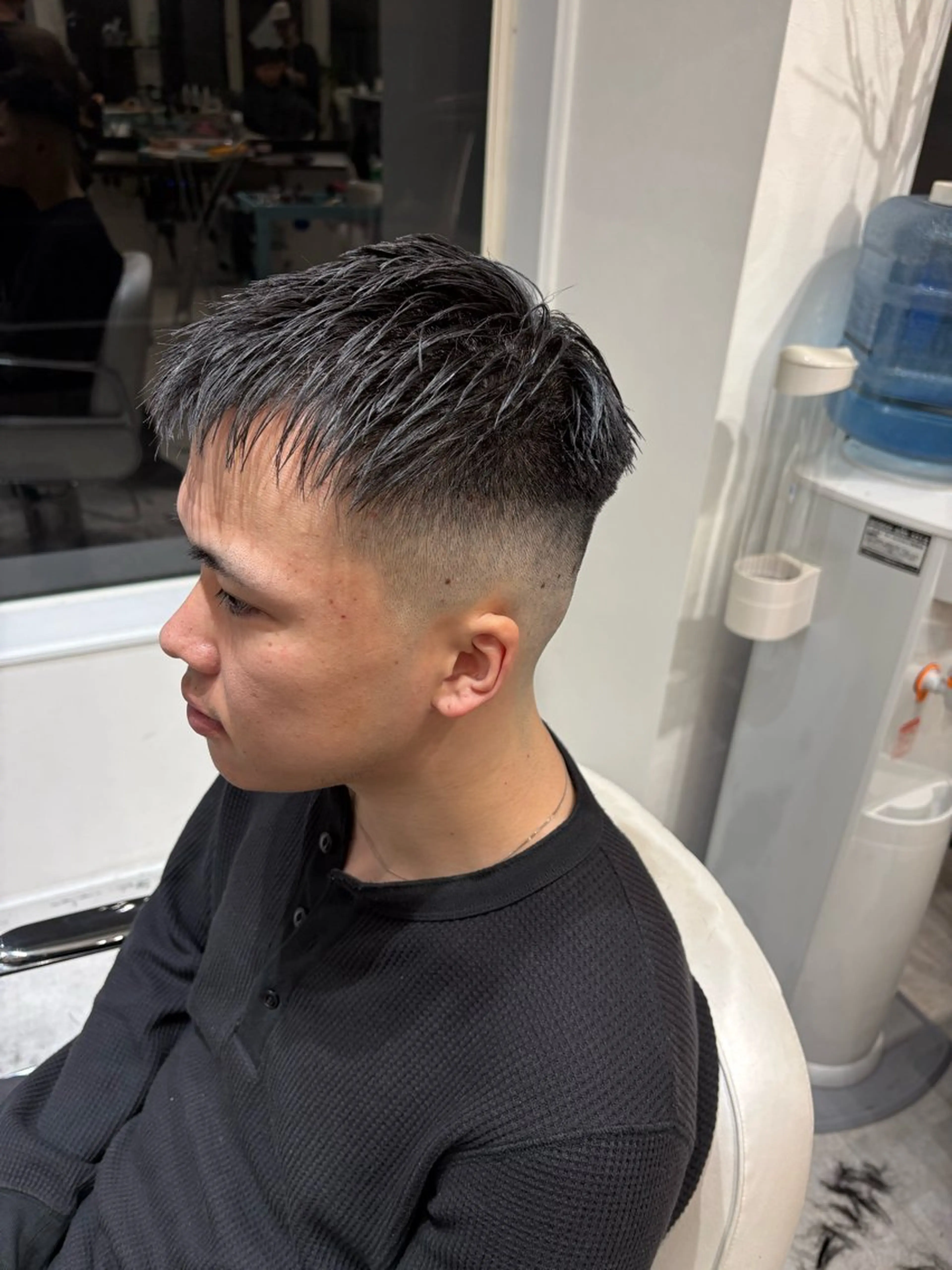 ショート メンズ カット CUCUMBER所属・本間 颯太のヘアスタイル