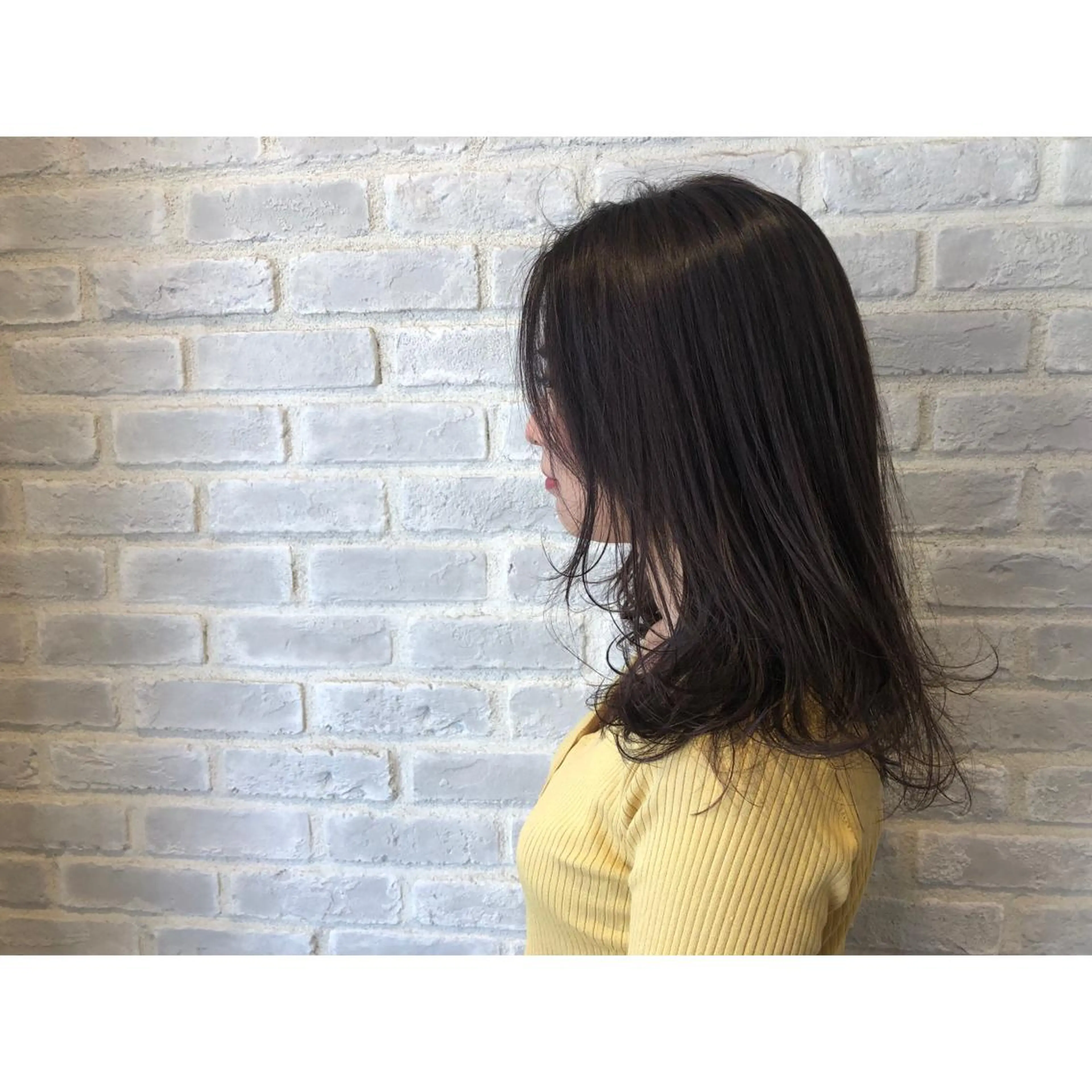 セミロング カラー パーマ ヘアアレンジ メンズ キッズ ネイル マツエク・マツパ 藤井 菜緒のヘアスタイル