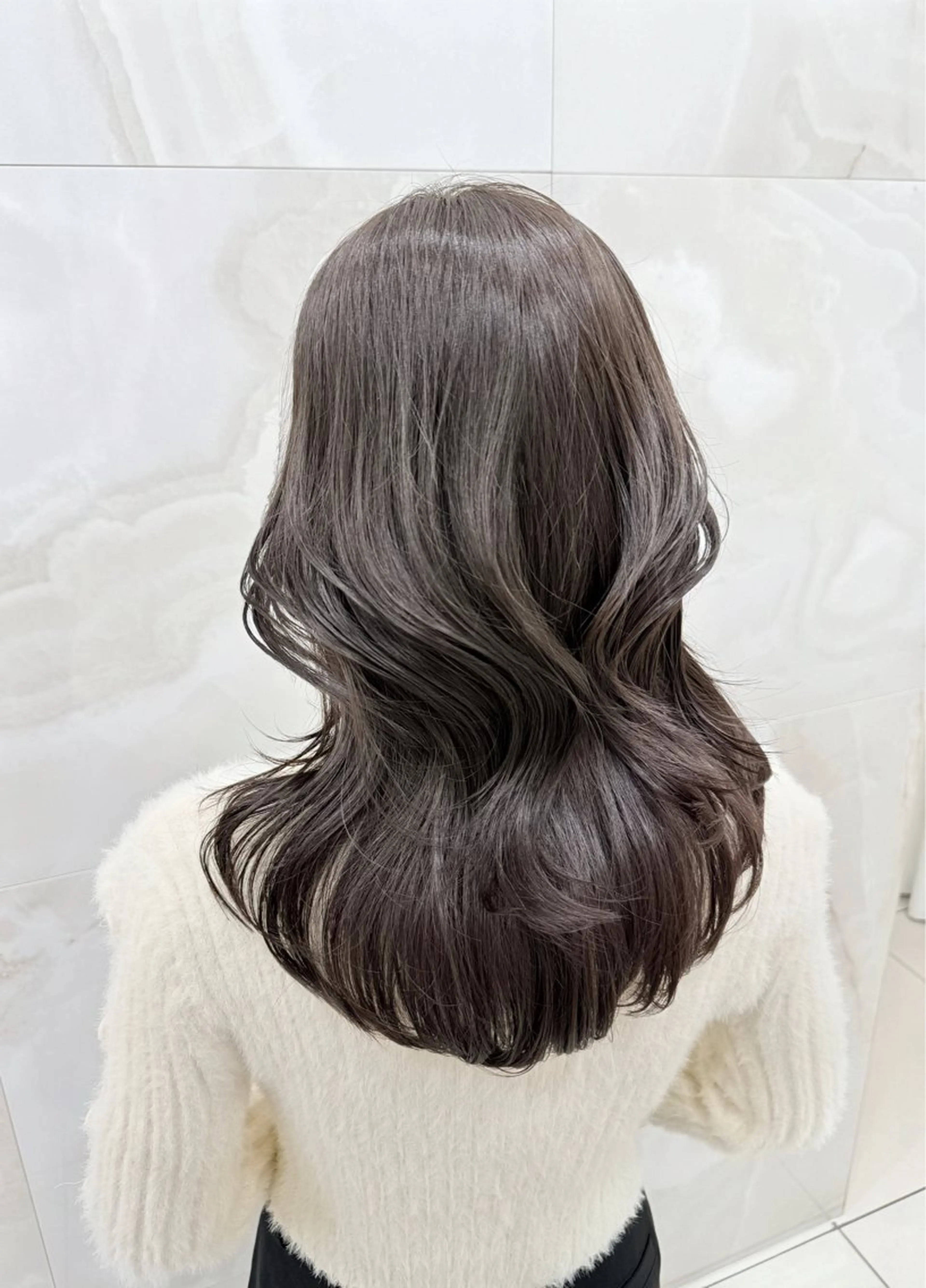 ロング カラー 名古屋/レイヤー 島原　由璃のヘアスタイル