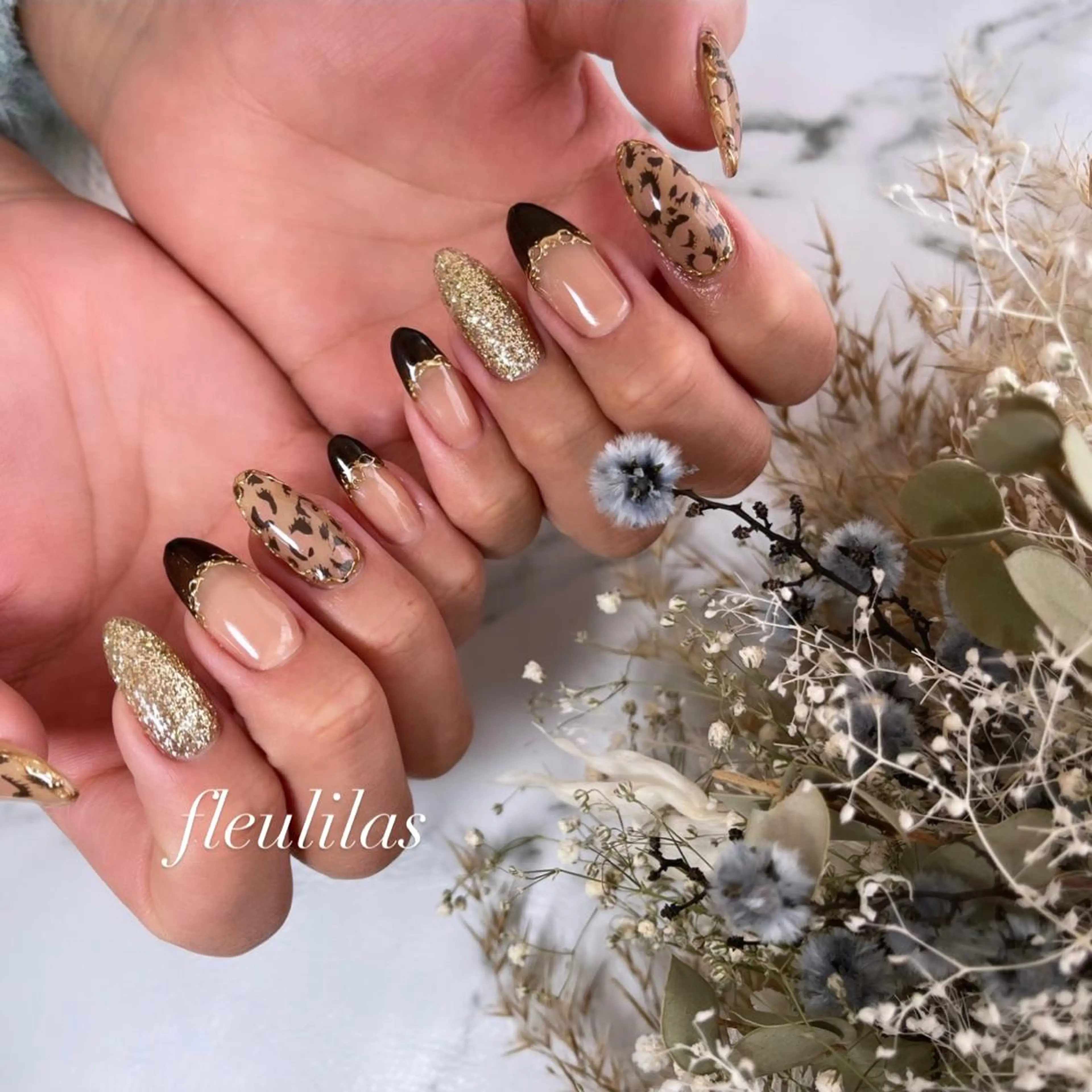 ネイル フレンチネイル fleulilas 松葉のその他イメージ