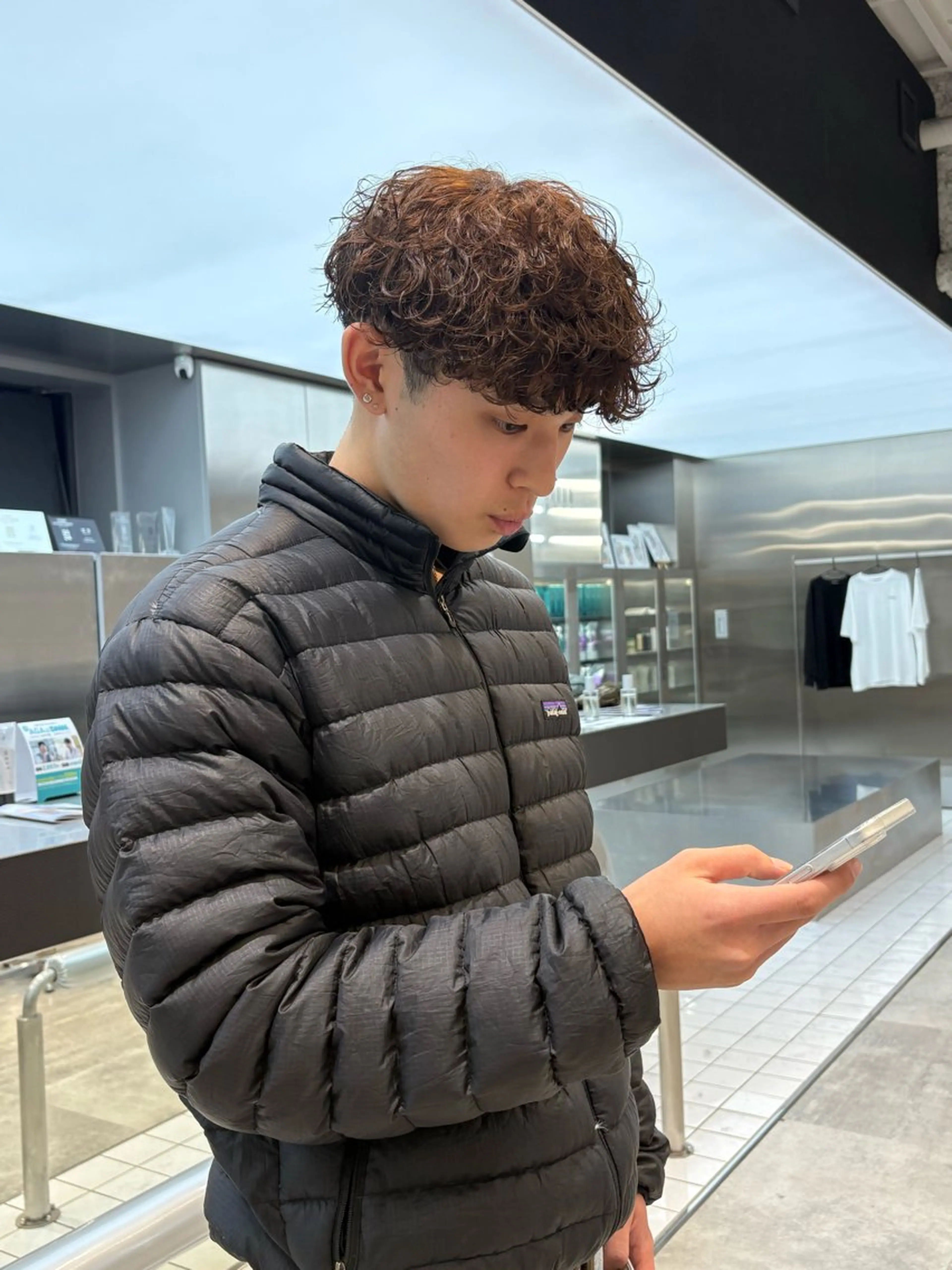 パーマ メンズ カット パーマ fifth 武正 琉生のヘアスタイル