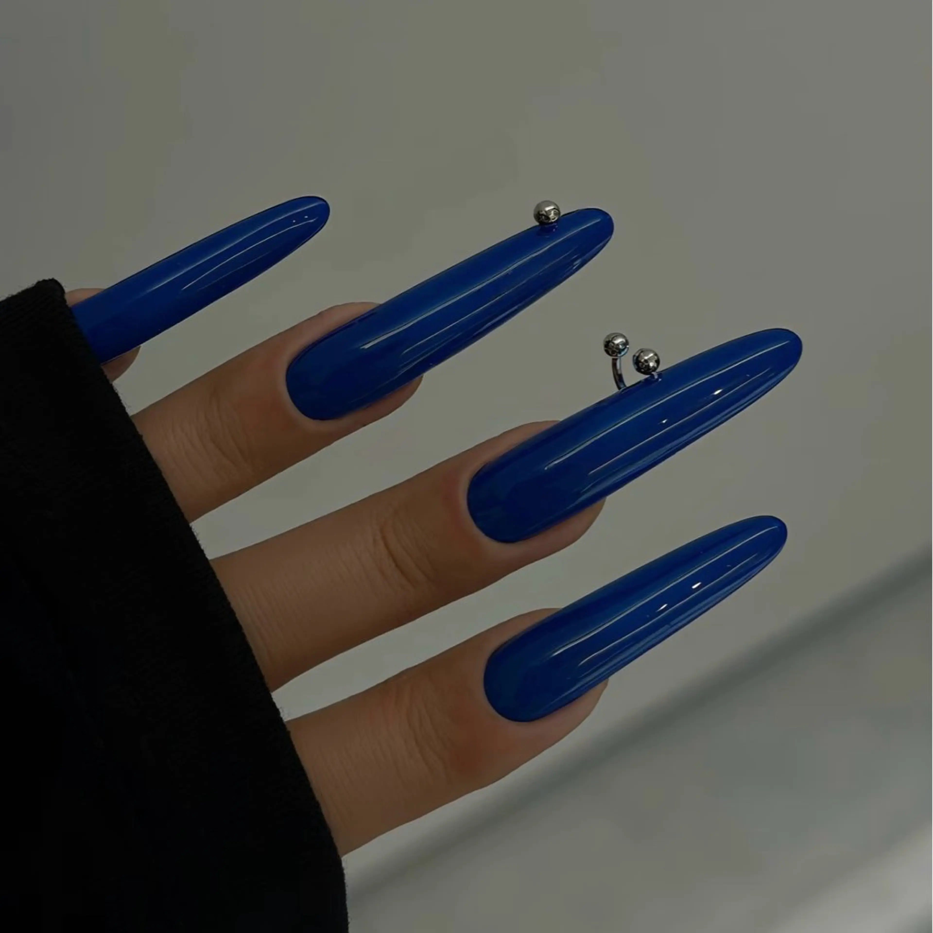 ネイル オーロラネイル チークネイル 成人式 フットネイル フレンチネイル ハンドネイル 長さだし専門 ありさのネイルデザイン