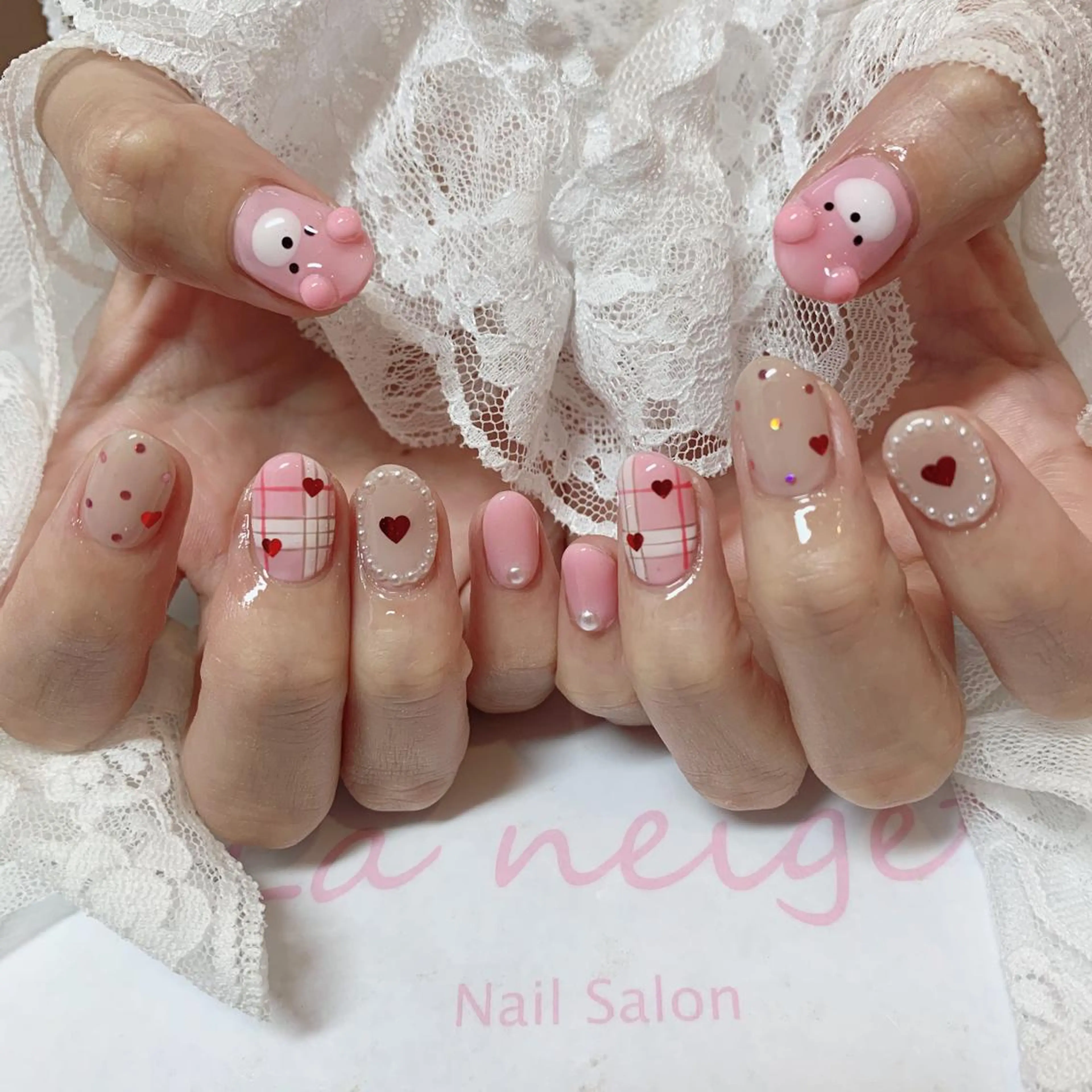 ネイル ハンドネイル La neige* yuki 🐩🌙のネイルデザイン