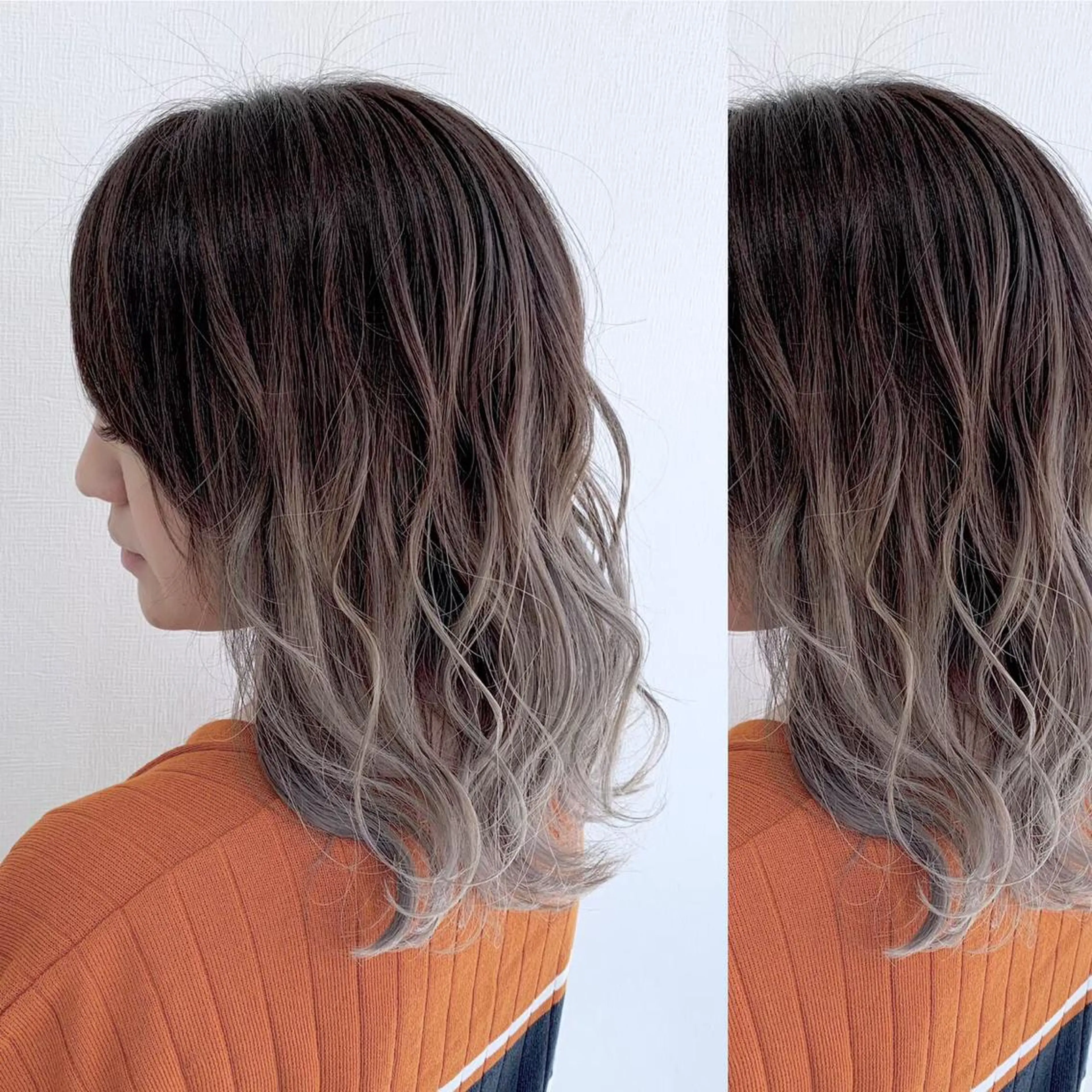 ショート カラー JuNブリーチに 縮毛矯正するプロのヘアスタイル