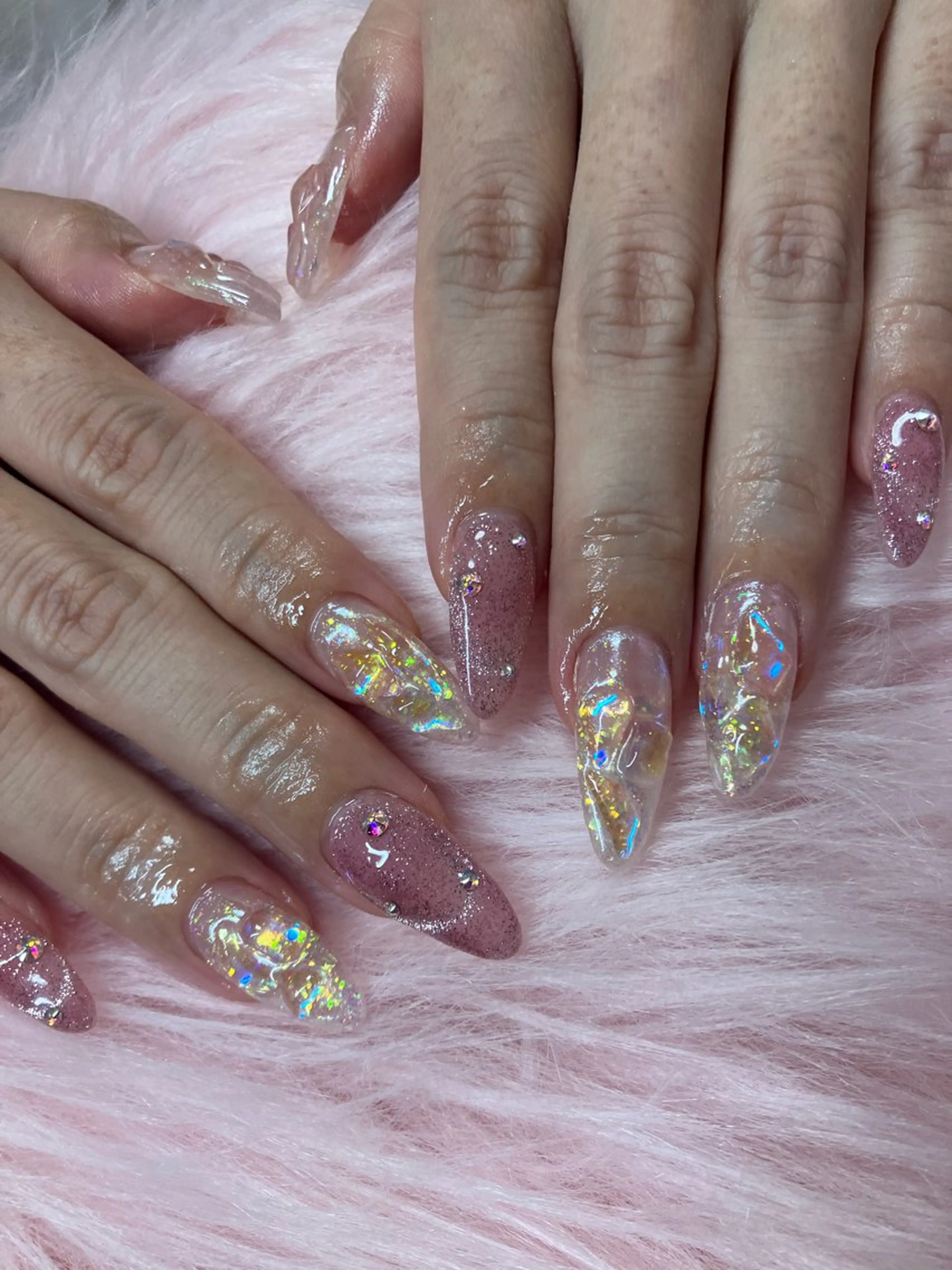 ネイル ハンドネイル rukianail 新里のネイルデザイン