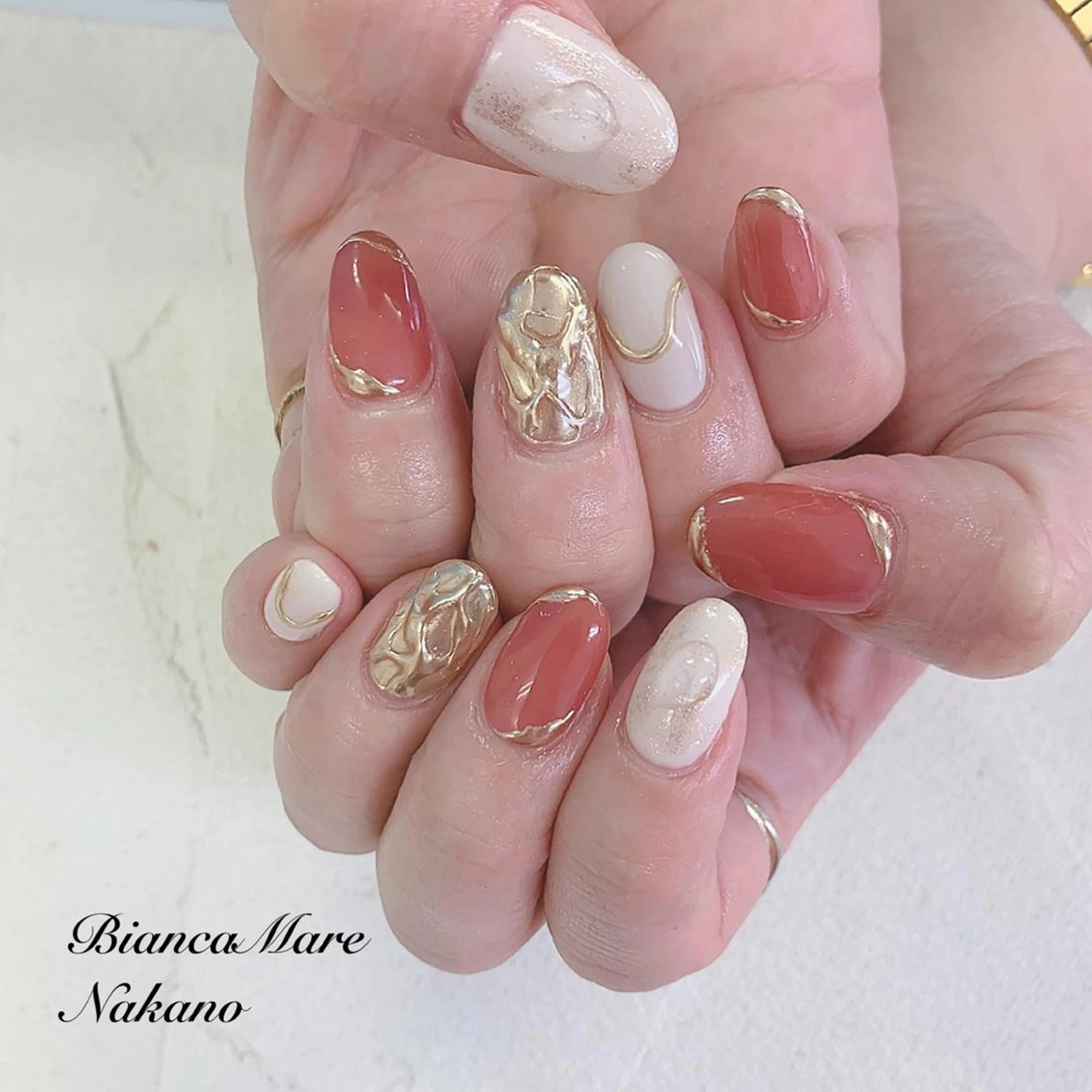 ネイル カワグチ/ Bianca中野のネイルデザイン