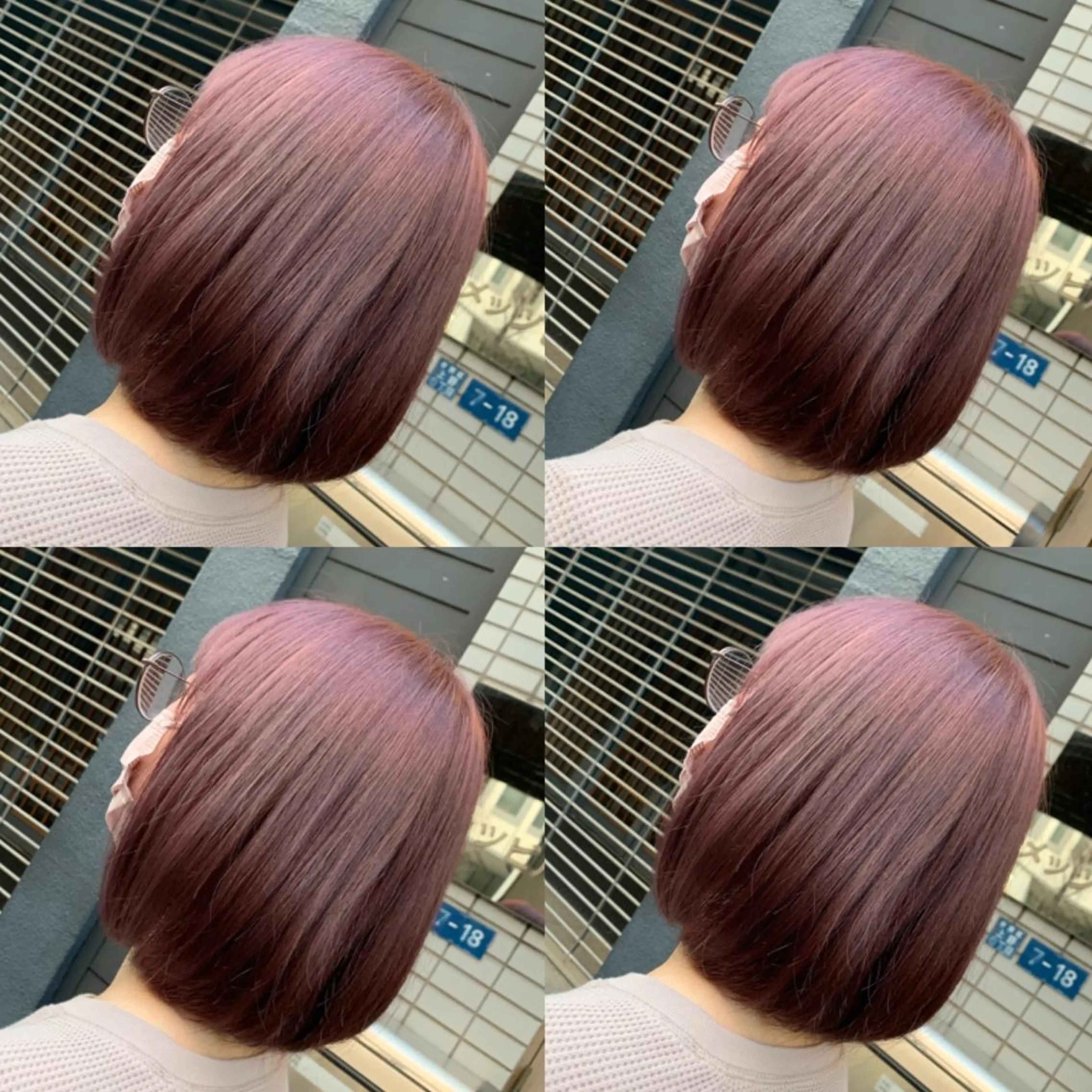 ミディアム カラー ヘアアレンジ カット ヘアカラー トリートメント 🦋韓国ヘア 坂本 菜摘🦋のヘアスタイル
