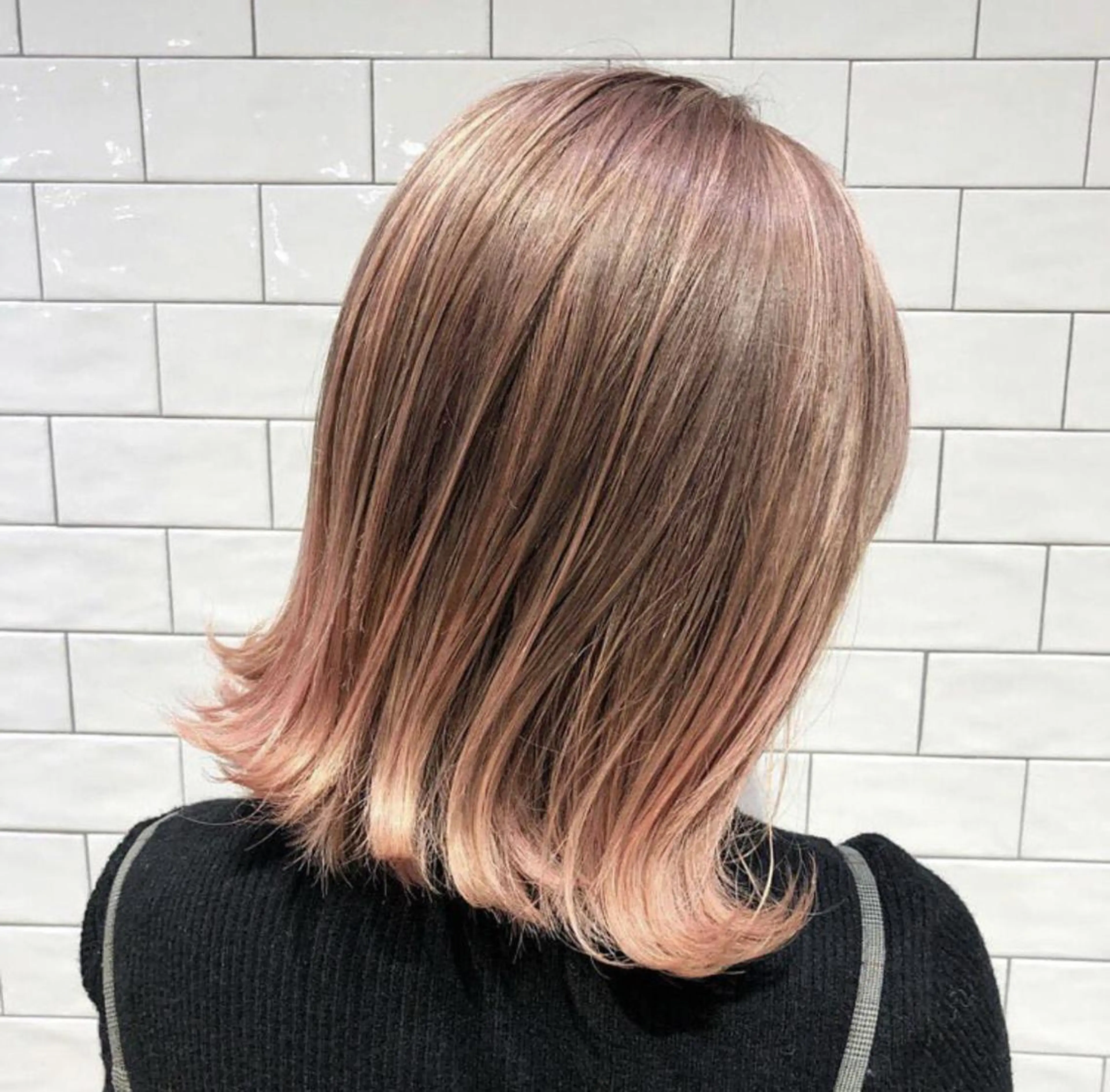 ミディアム カラー ✨髪質改善美容師 永森祥太✨のヘアスタイル