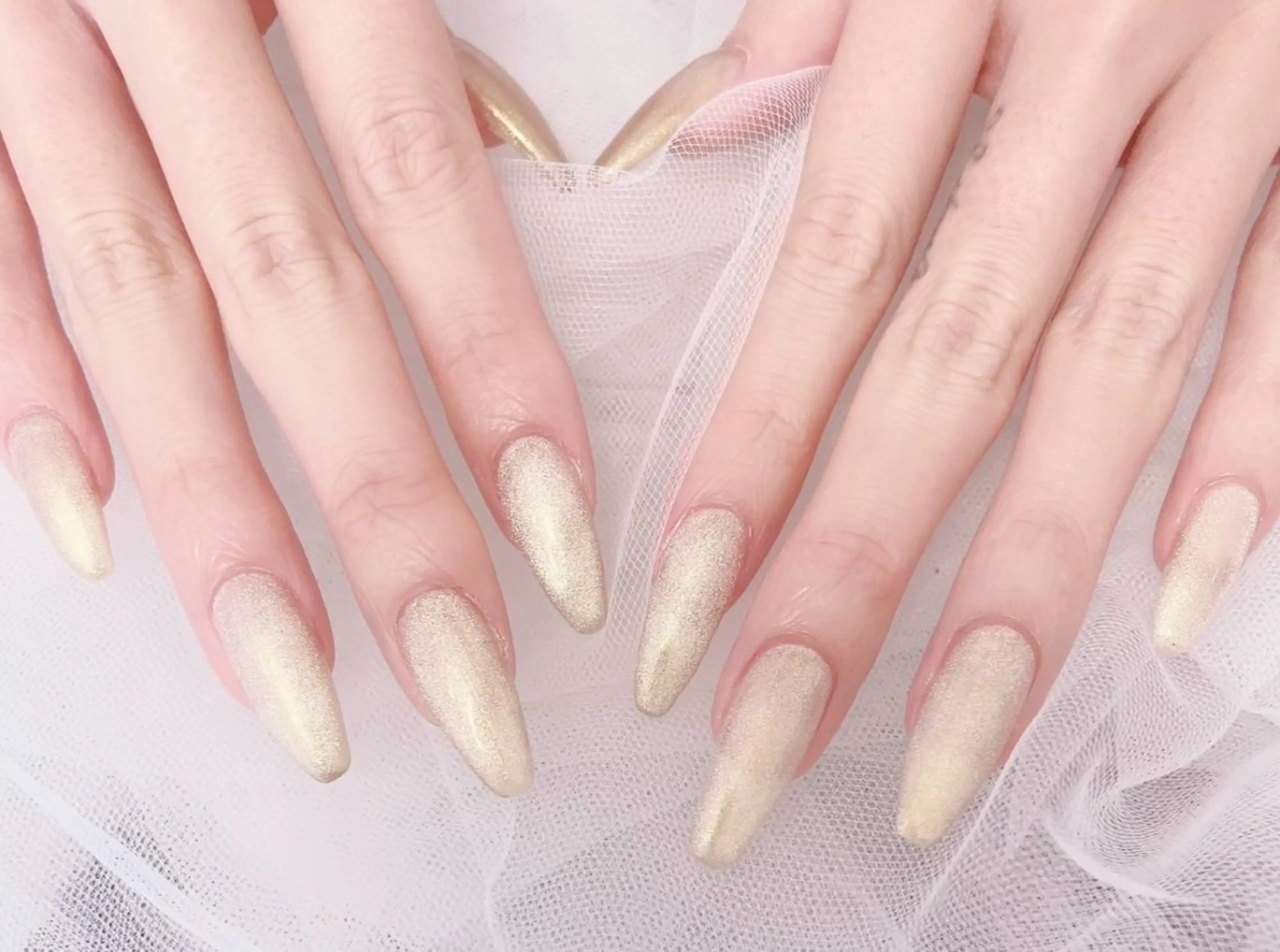 ネイル ロングネイル ワンカラーネイル Nolaslien Mayra 銀座店のネイルデザイン