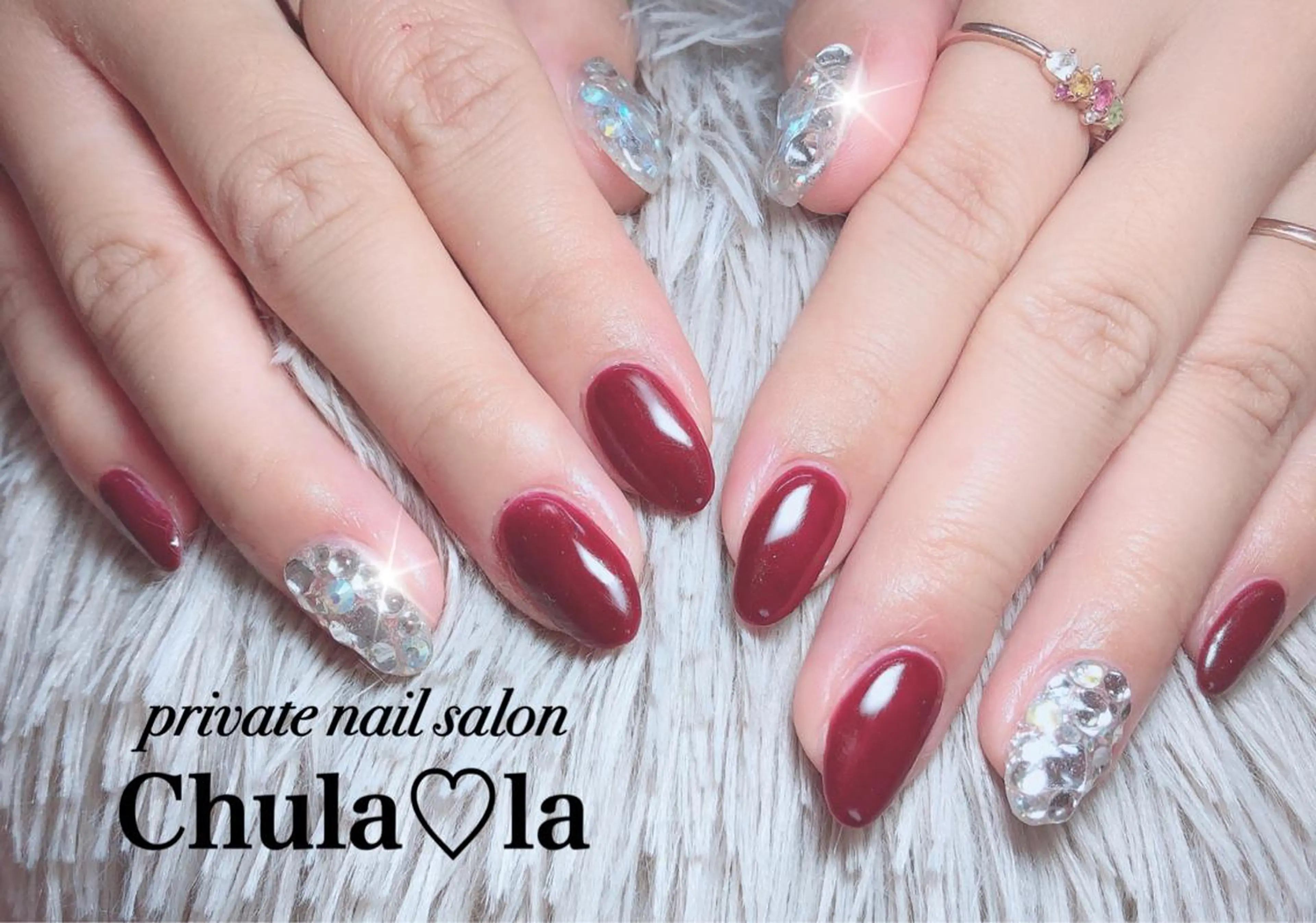 ネイル 持ち込み Chula♡la 豊見城市高安のネイルデザイン