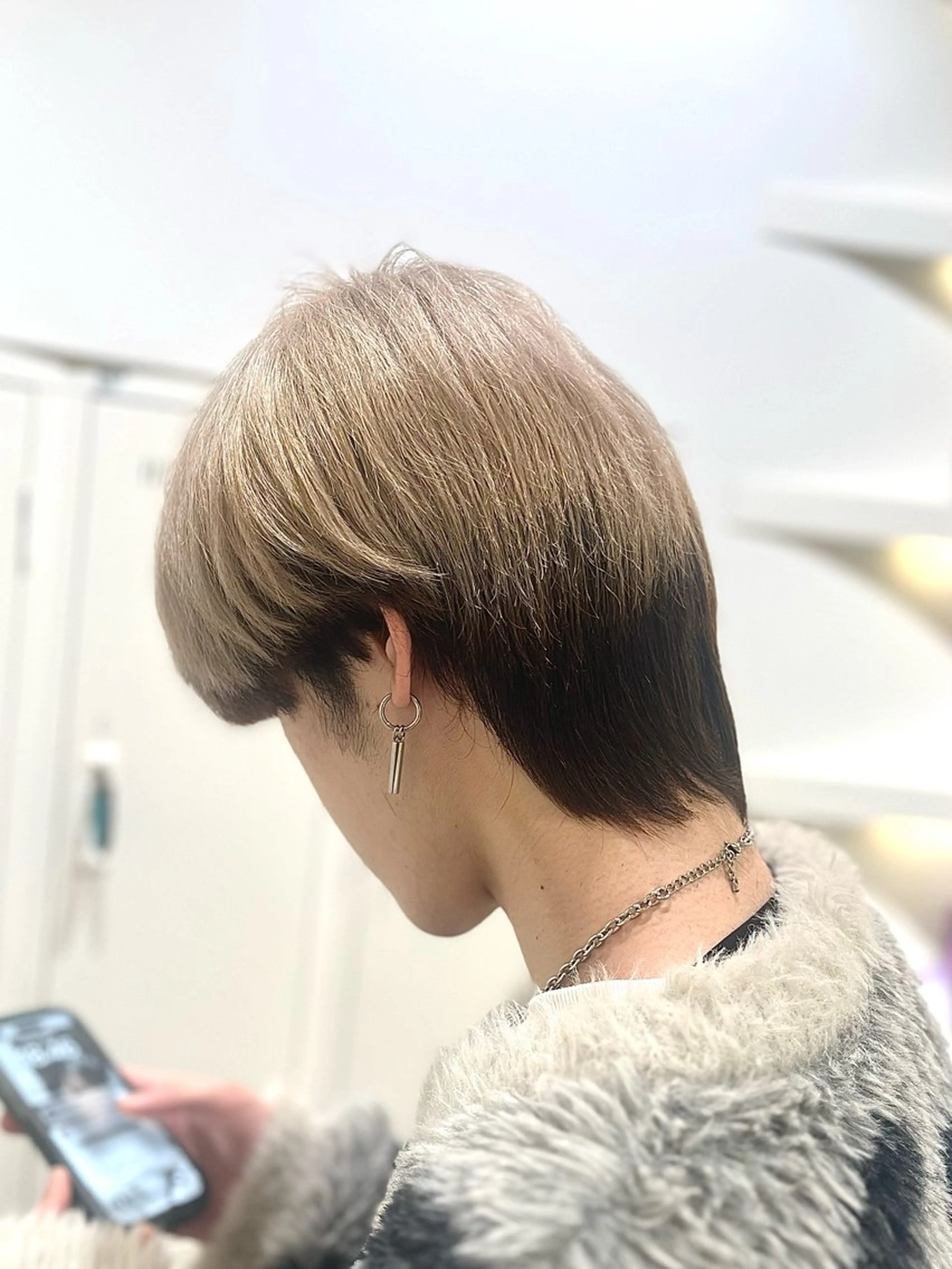 ショート 透明感カラー🫧/ アレンジ/ayanoのヘアスタイル