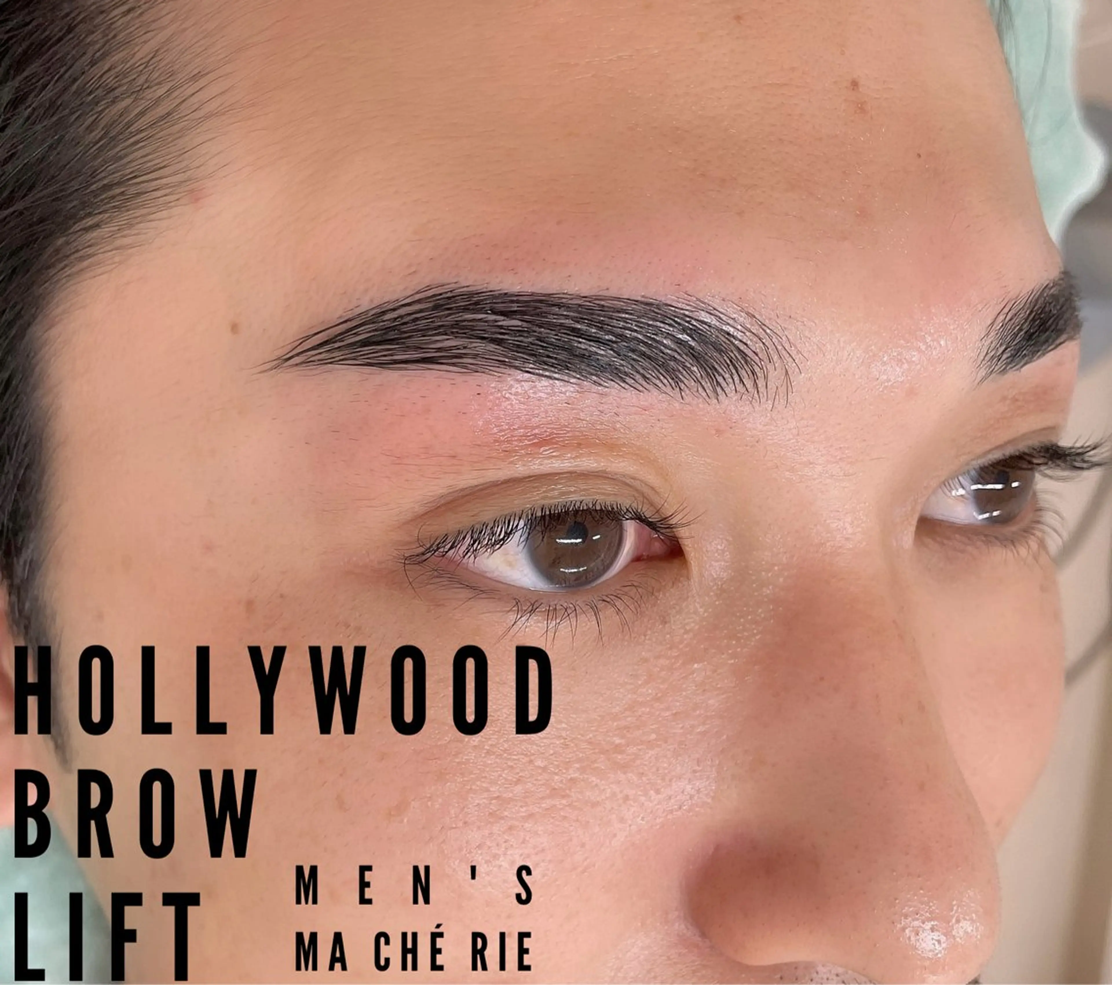 メンズ アイブロウ ハリウッドブロウリフト Ma Che Rie 渡辺の眉毛・アイブロウイメージ