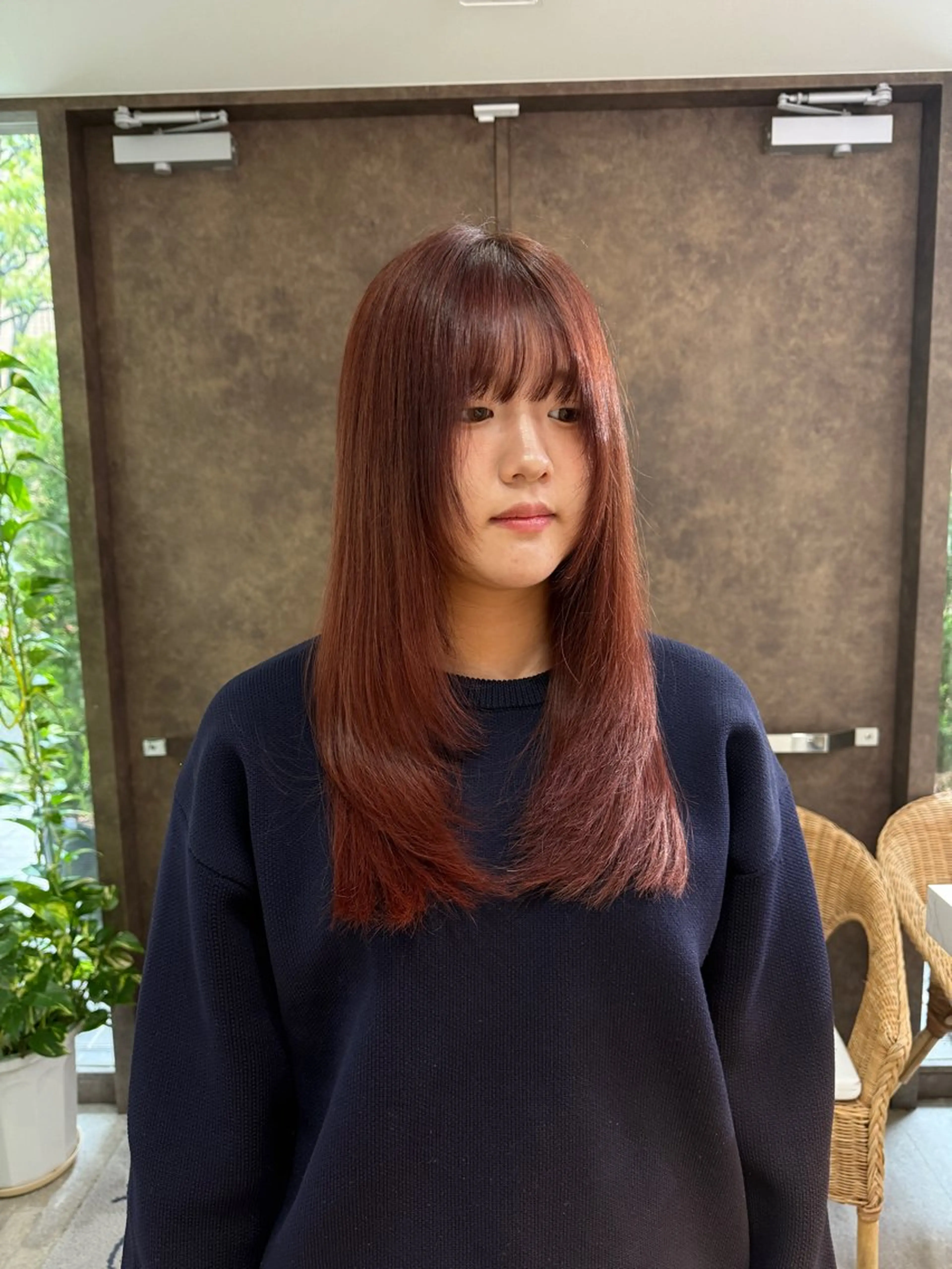 ロング ヘアカラー 似合わせスタイル☁️ 堀内志茉🍀のヘアスタイル