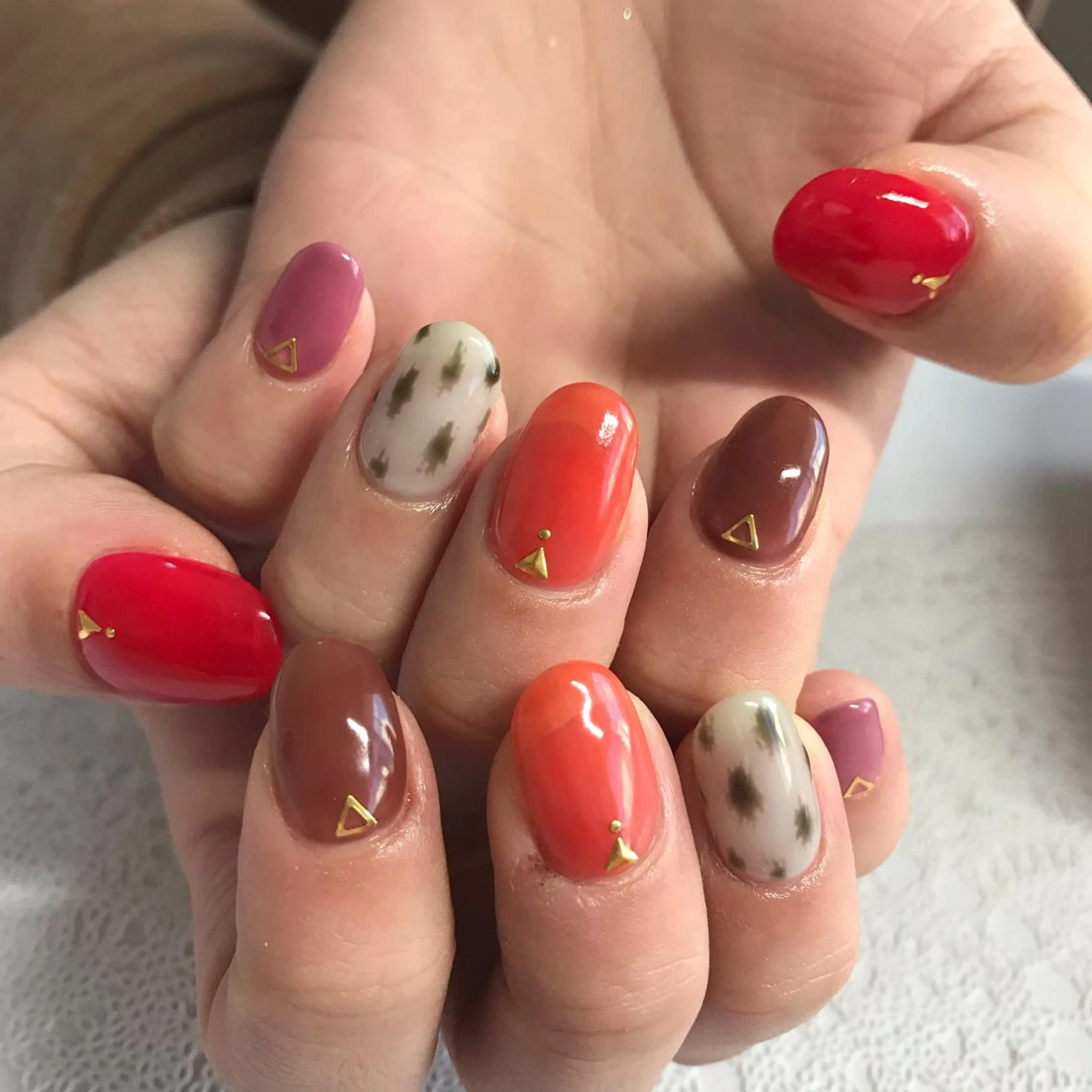 ネイル ハンドネイル フットネイル 菊地 里沙のネイルデザイン