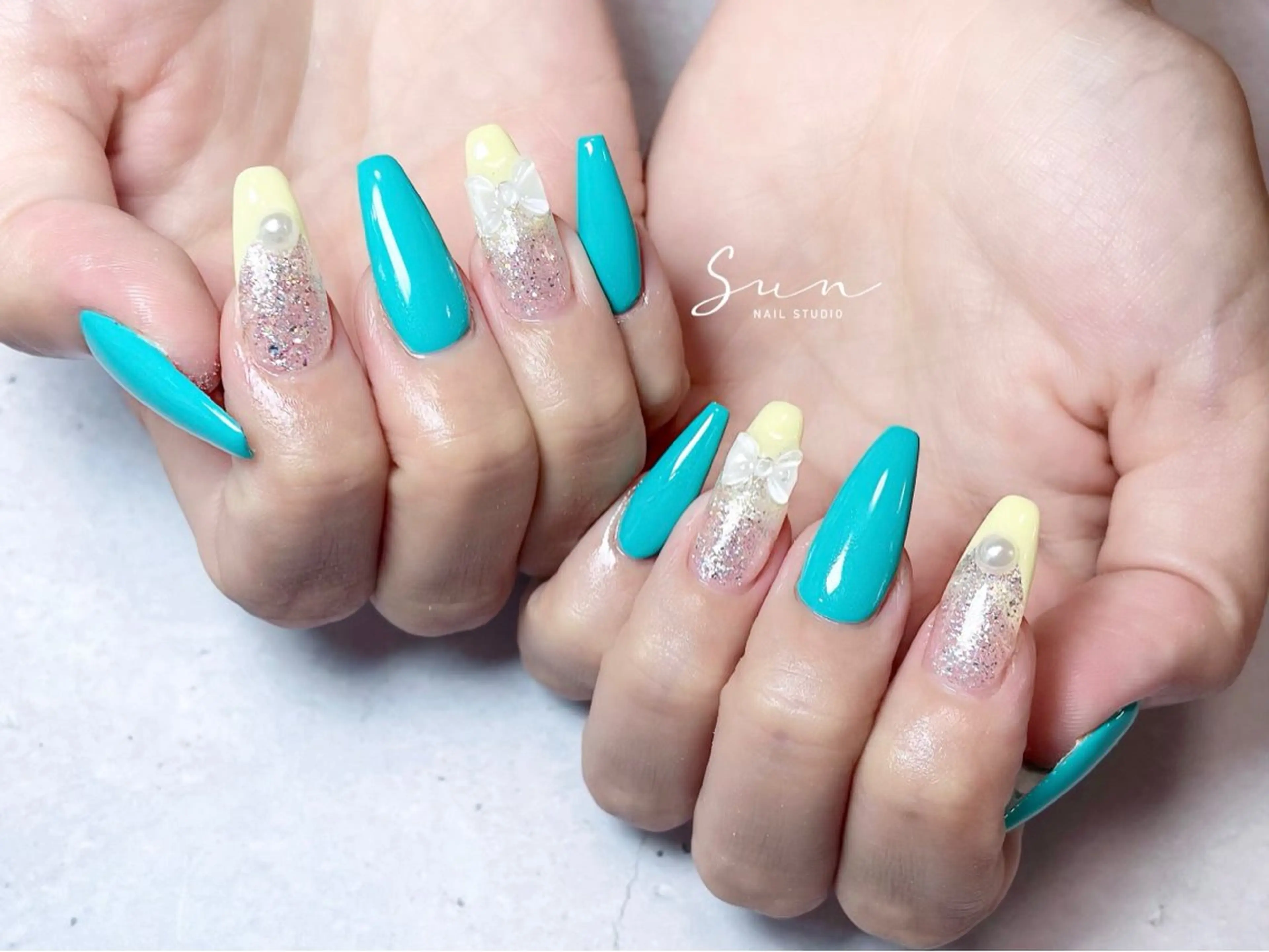 ネイル SUN nail上本町のネイルデザイン