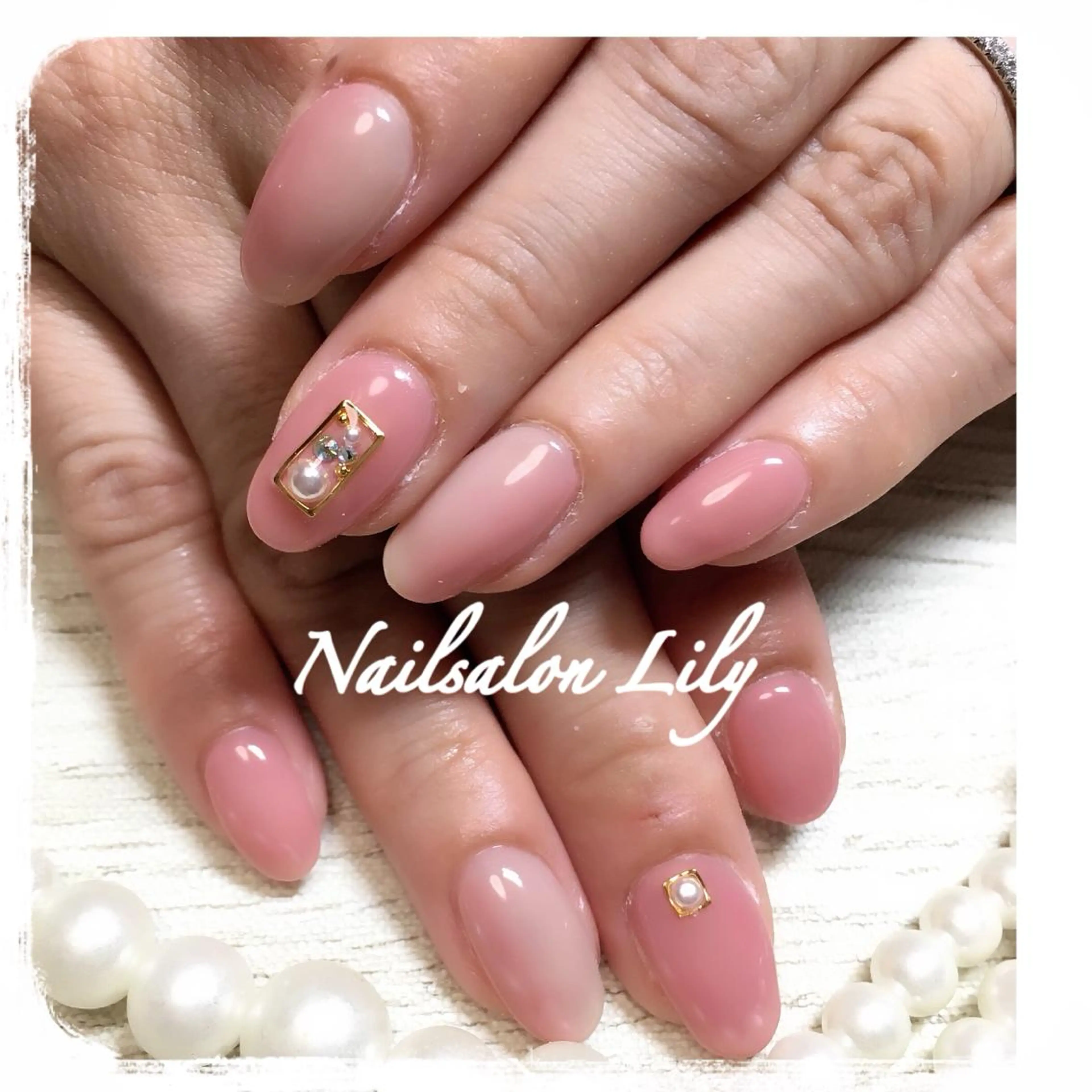 ネイル 春ネイル Lily*nail 🌻Mii🌻のネイルデザイン