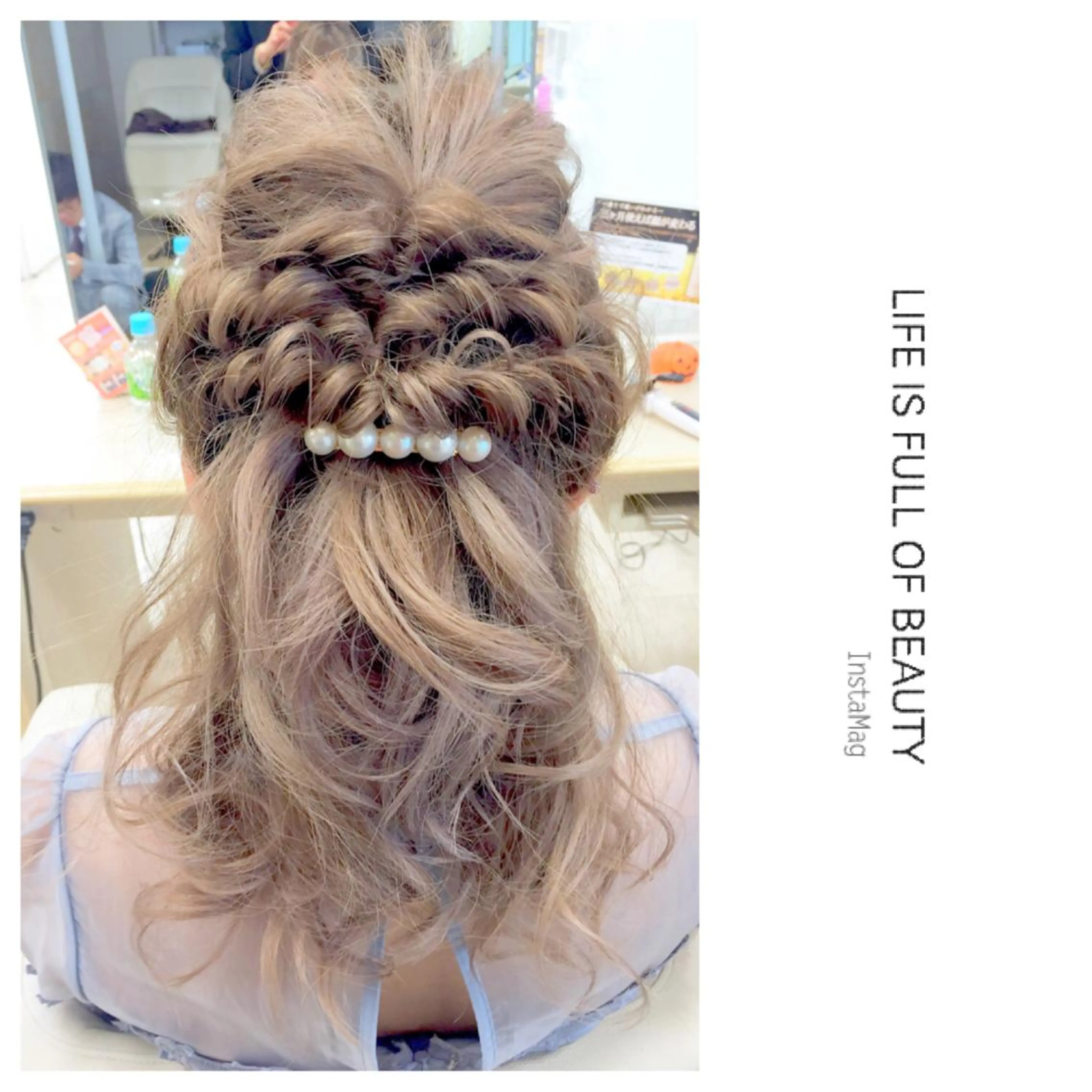 ミディアム セミロング ロング ヘアアレンジ Lyhair🦊🎀 AKIのヘアスタイル