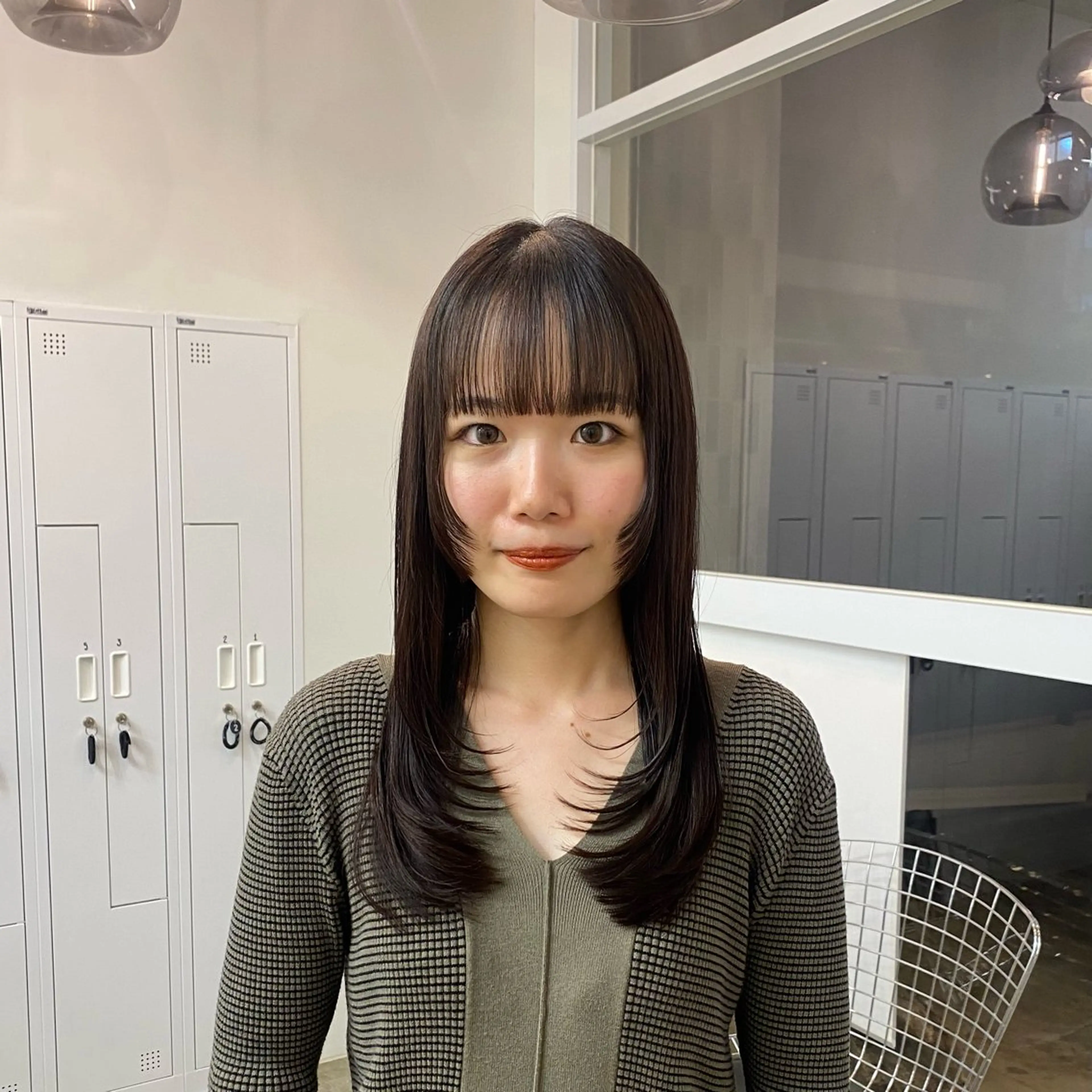 ロング 川角 しなのヘアスタイル