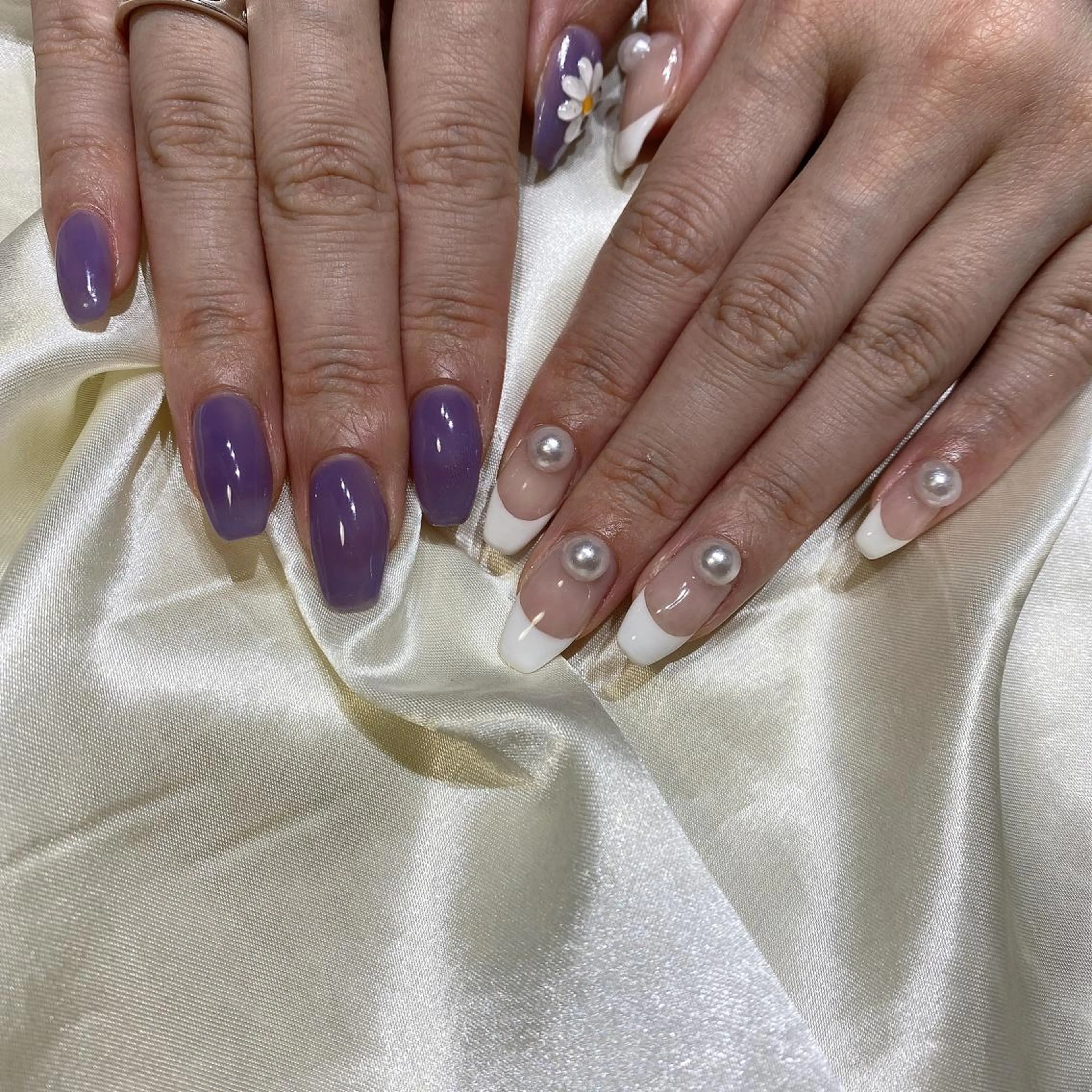 ネイル ハンドネイル 西岡 杏のネイルデザイン