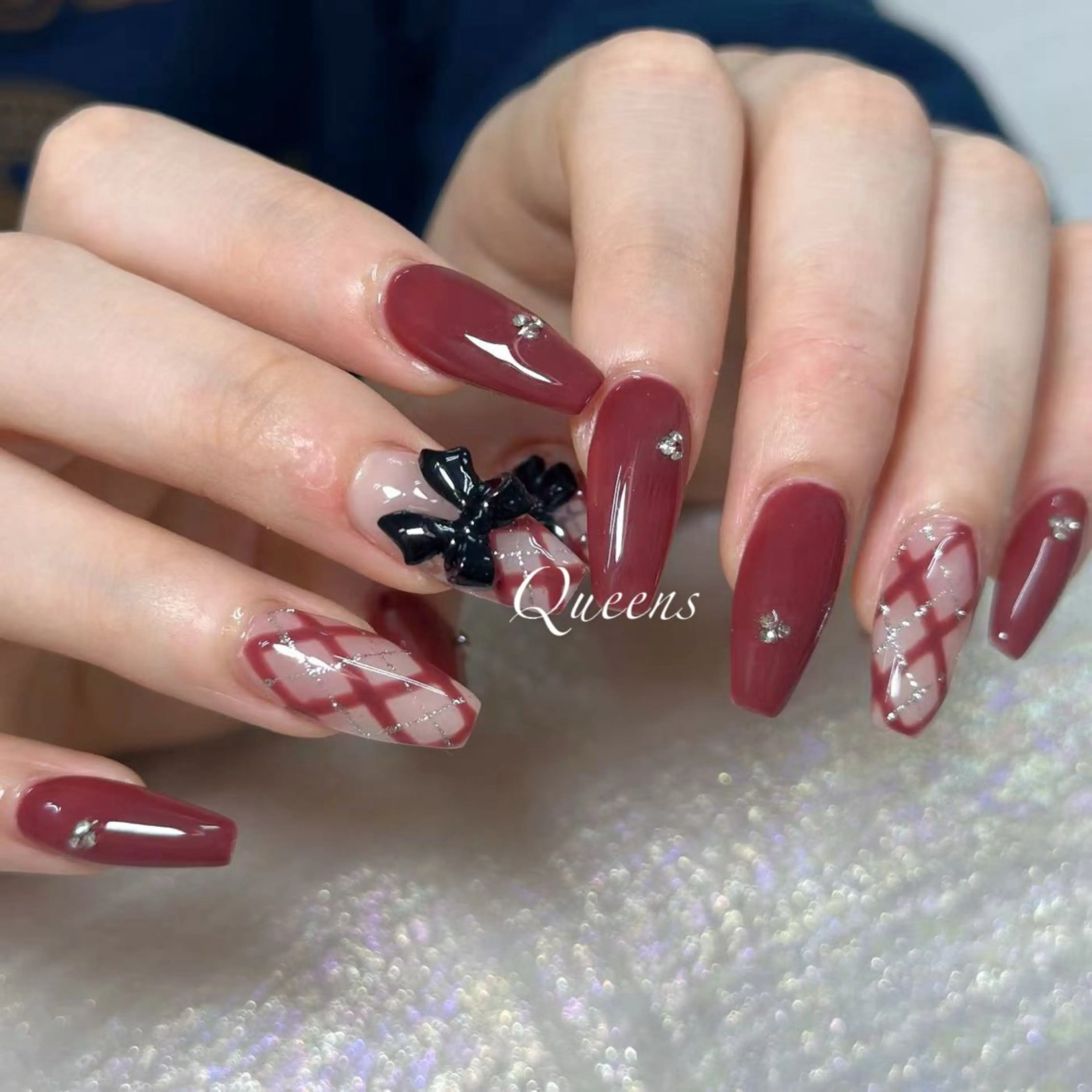 ネイル ハンドネイル Queens マオのネイルデザイン