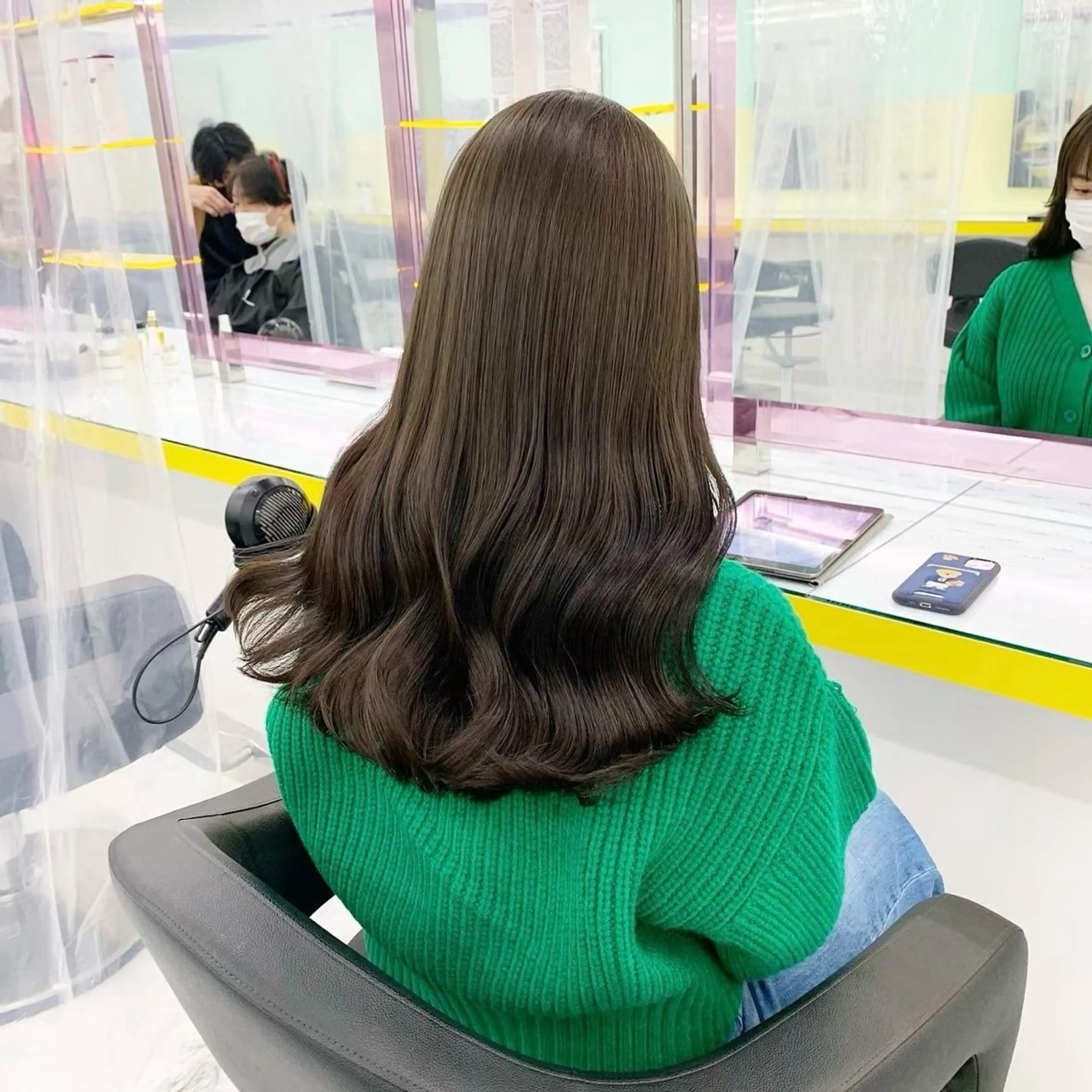 ロング カラー ヘアアレンジ メンズ特化/パーマ/ カット/カラー/るなのヘアスタイル