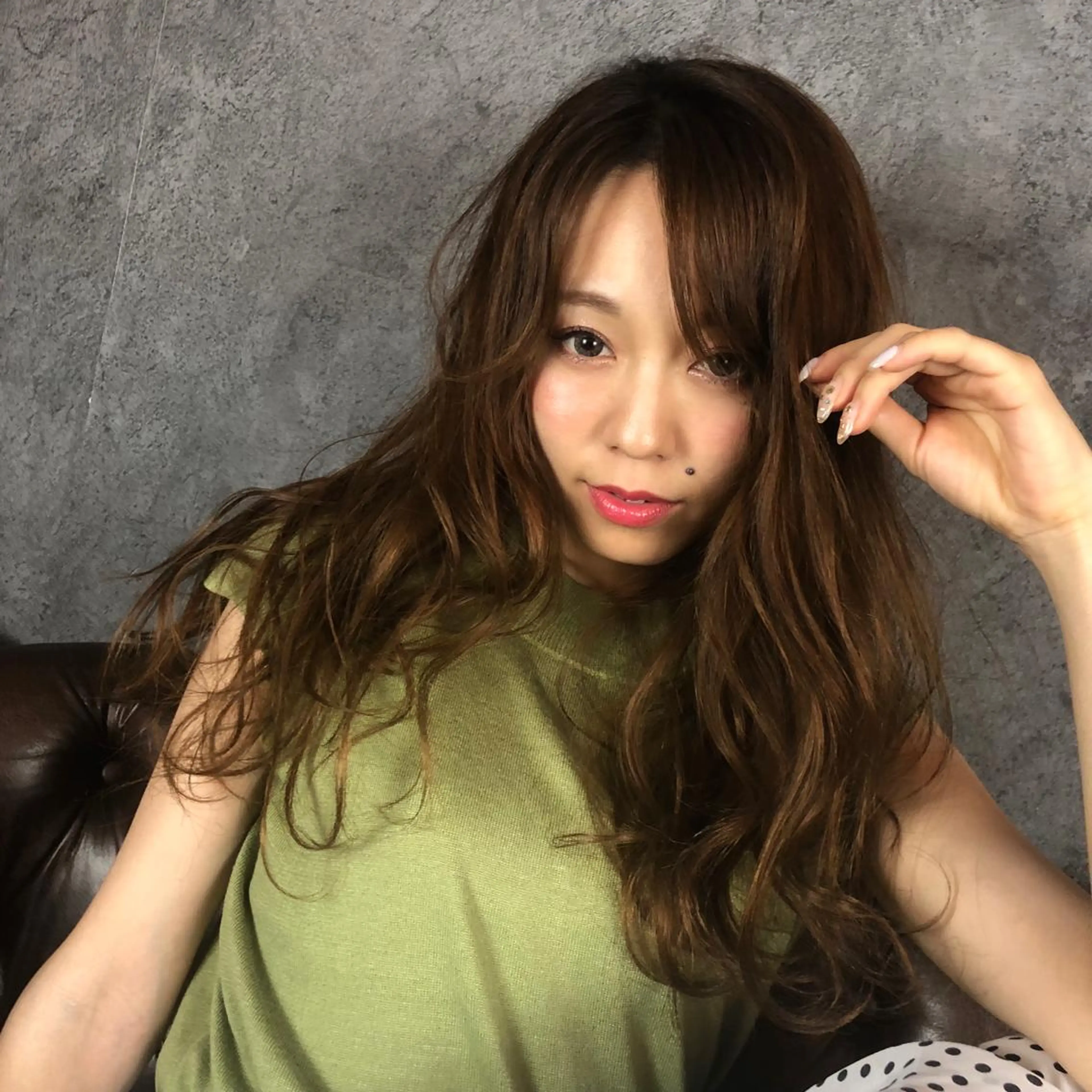 ロング カラー ハイトーンヘア/ 島崎　タクミのヘアスタイル