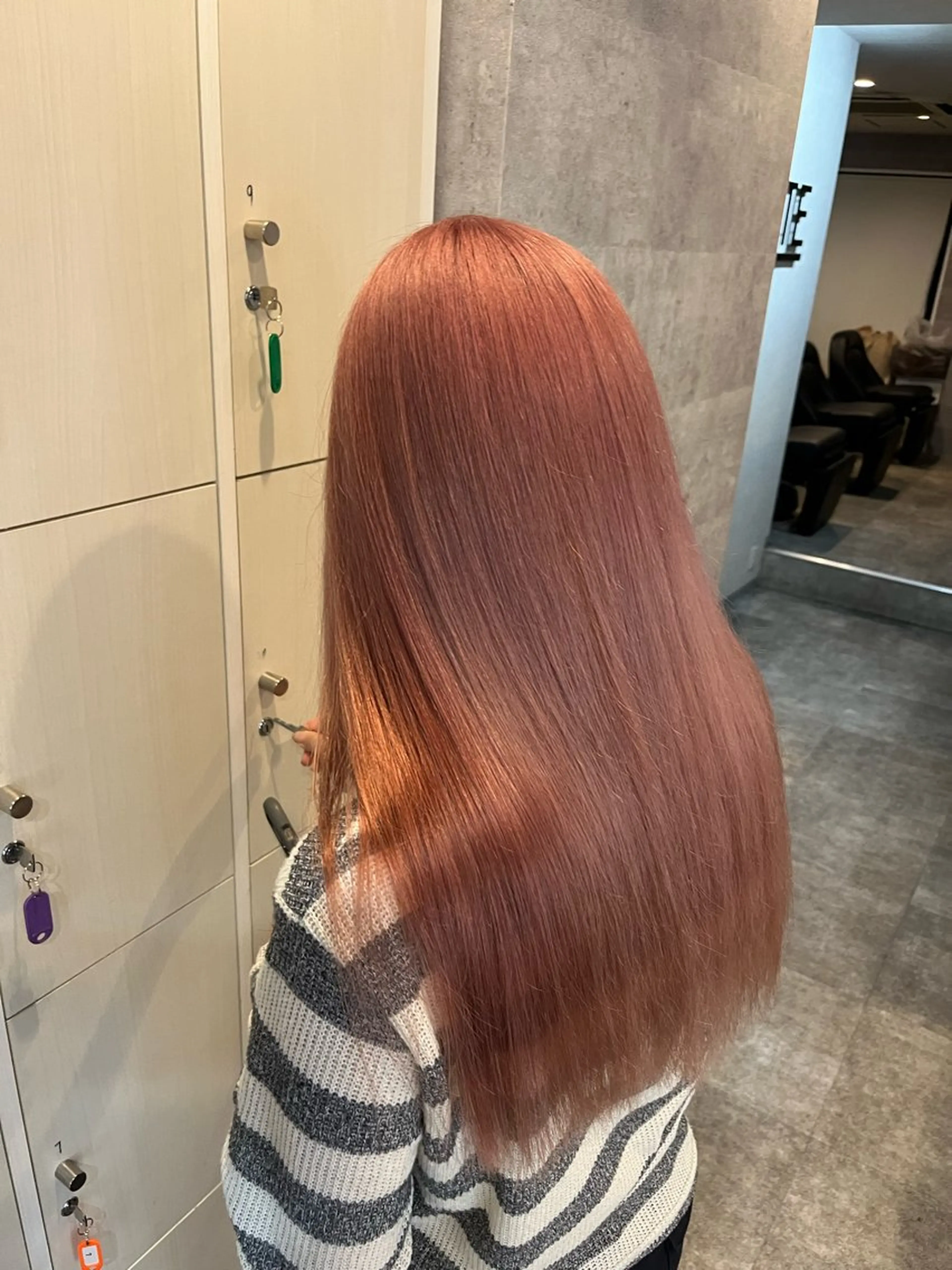 ロング ヘアカラー トリートメント 💎夏葵 ハイライト /デザイン指名No1のヘアスタイル