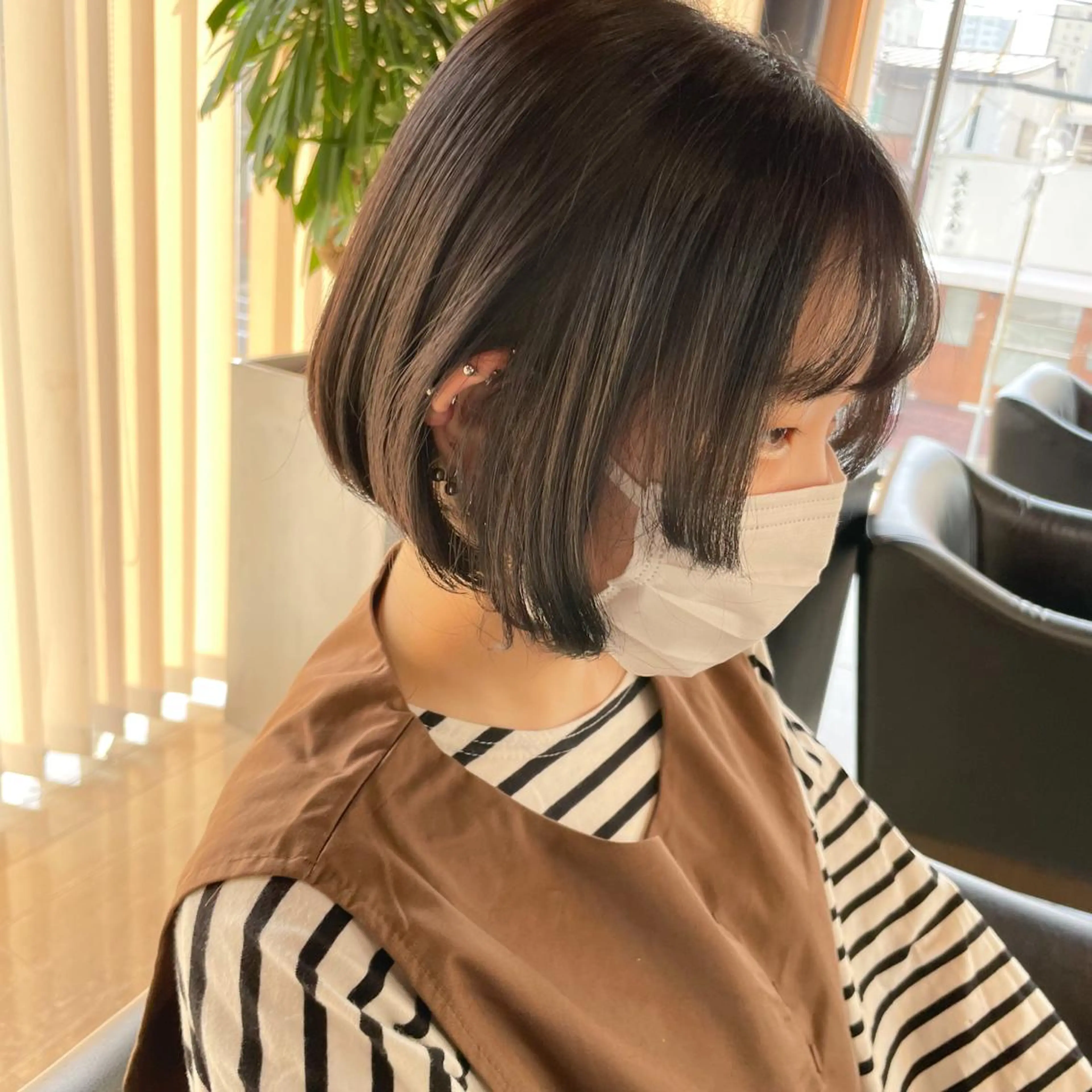 ショート ショート・ボブ 中村俊哉のヘアスタイル