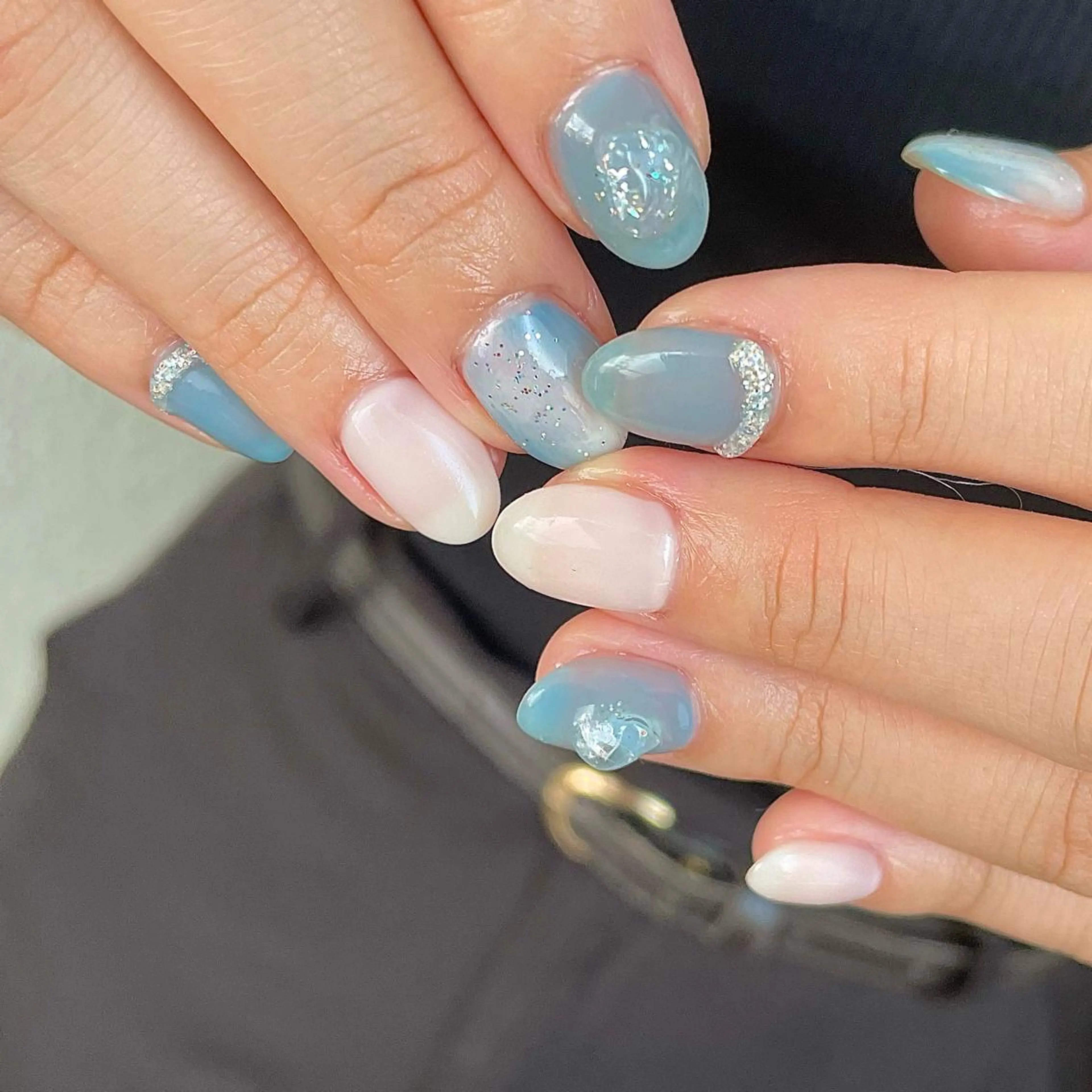 ネイル 持ち込み ハンドネイル Nailsalon BLOOM🌷 山崎のネイルデザイン