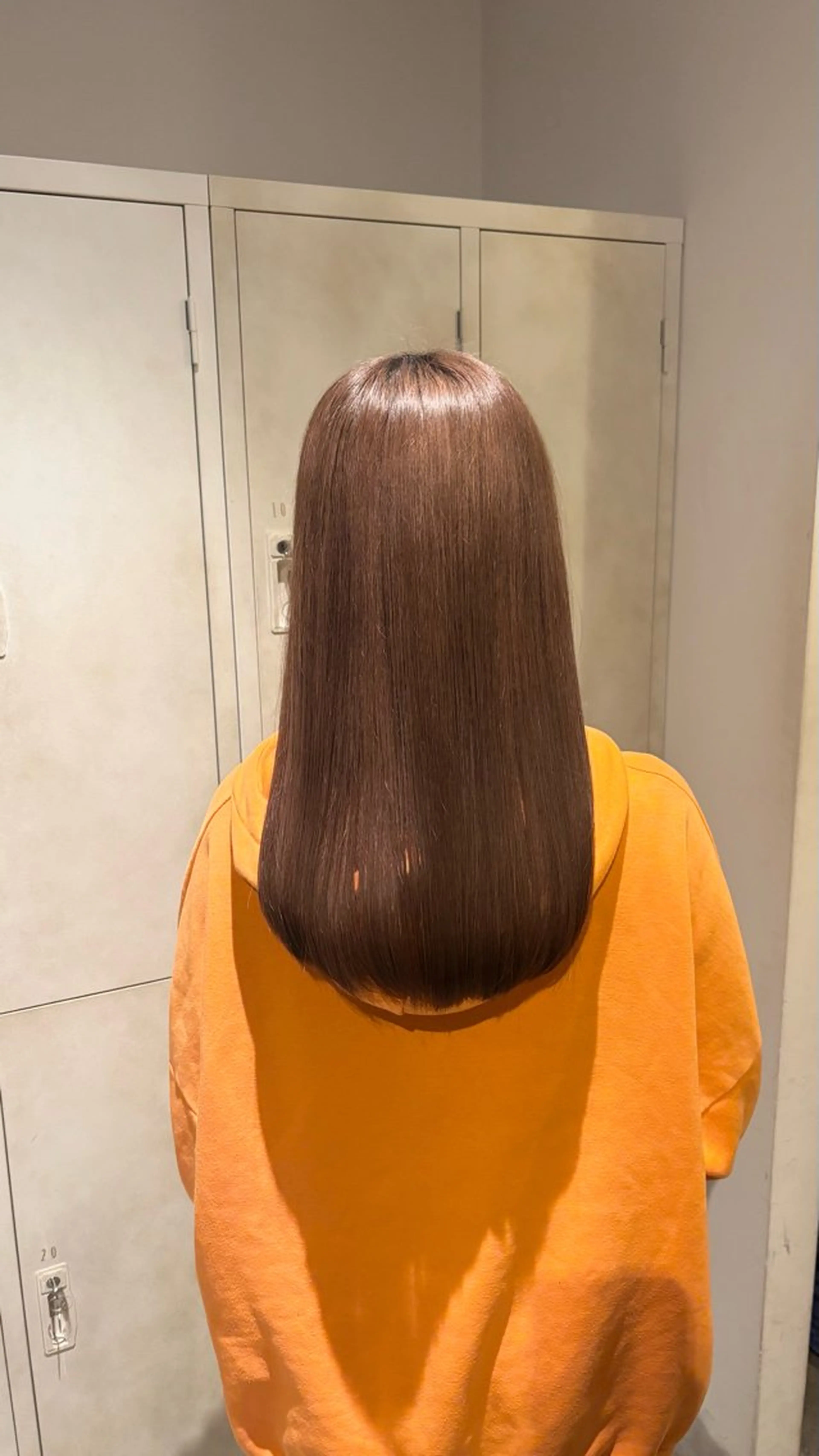 ロング カット ヘアカラー 艶カラー🫧/韓国 レイヤー/愛珠🎀のヘアスタイル