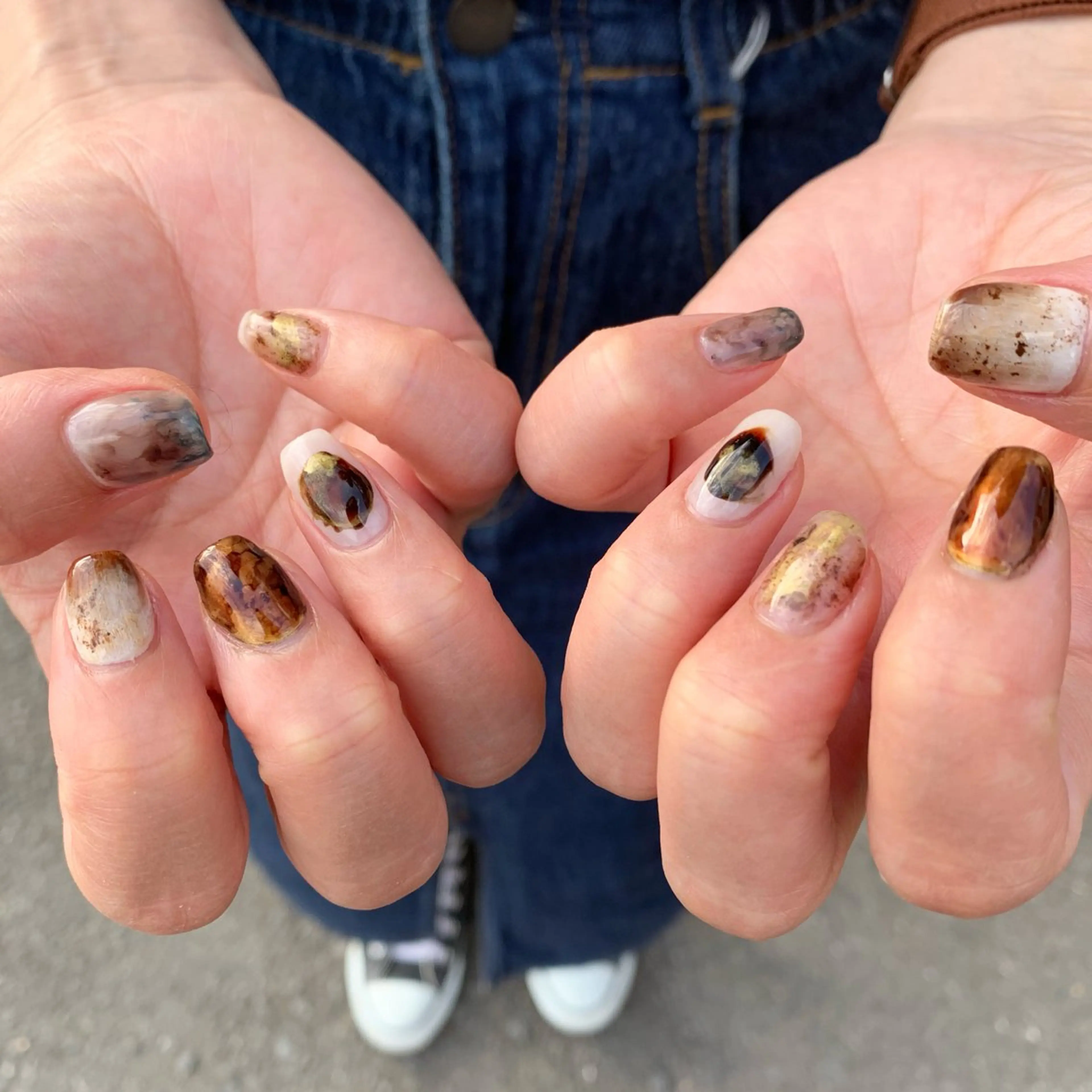 ネイル これ、 好日のネイルデザイン