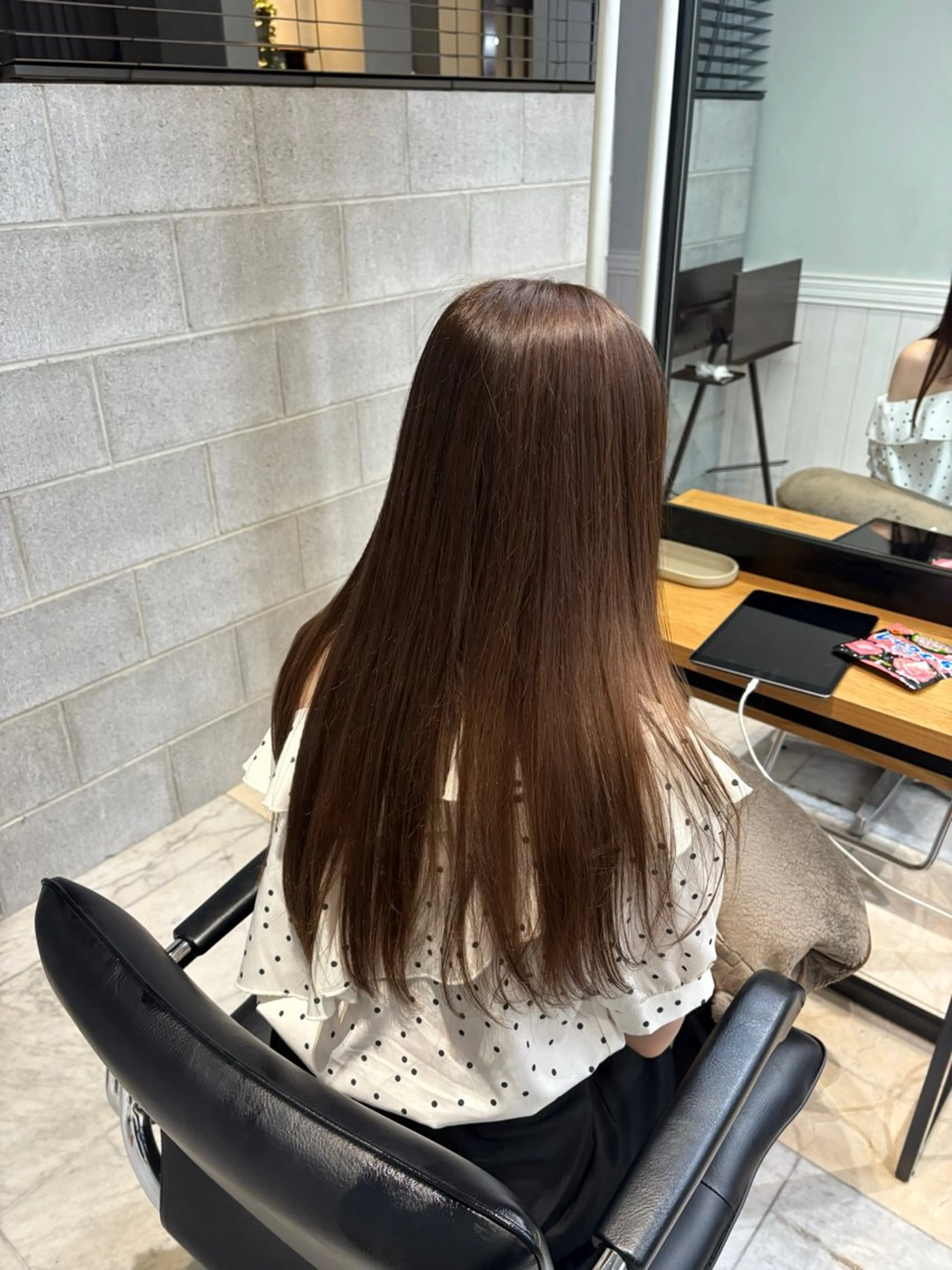 ロング ヘアカラー Lidee kanonのヘアスタイル