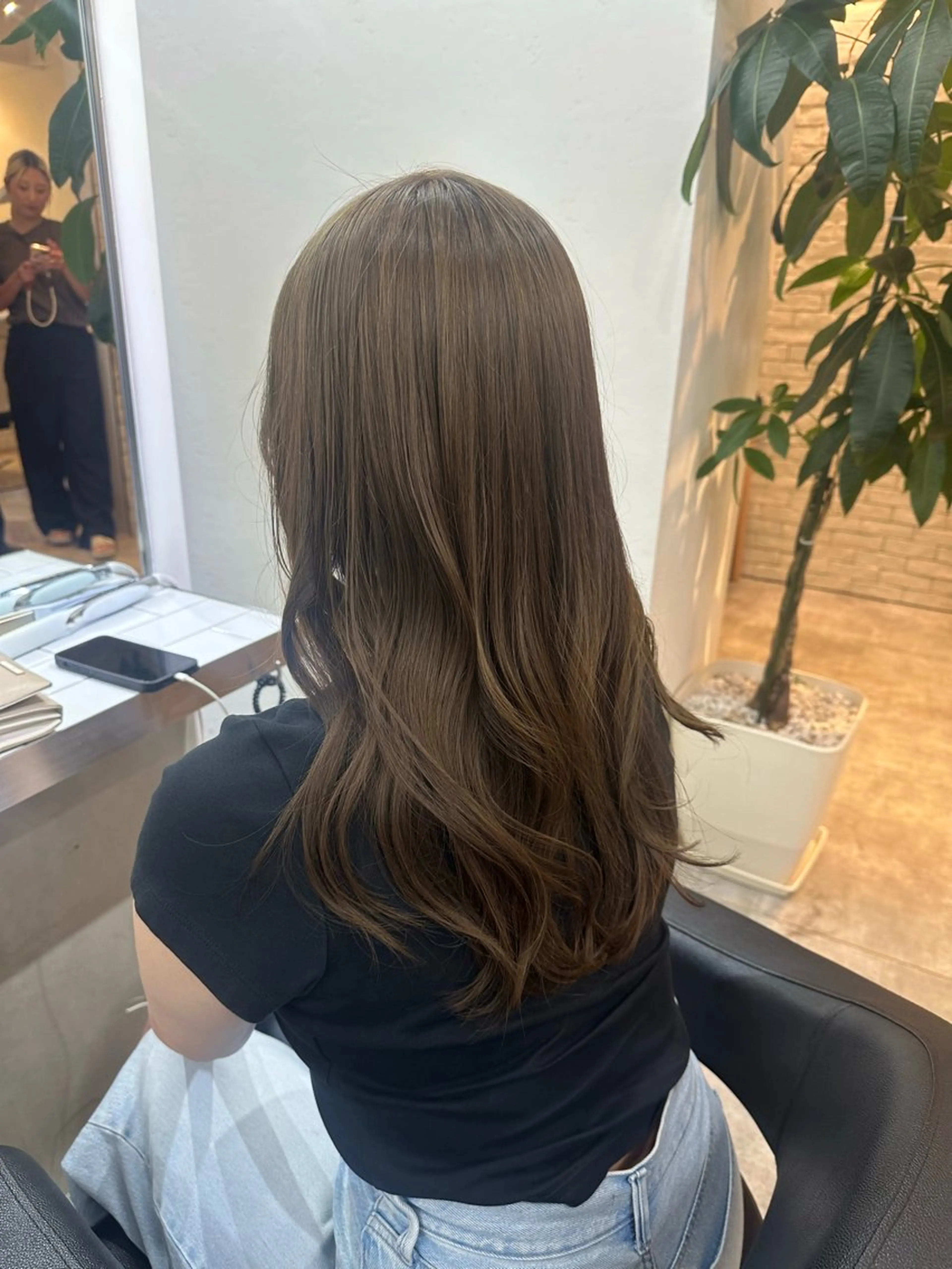 ロング カラー 銀座/ヘアセット/ 島村美帆のヘアスタイル