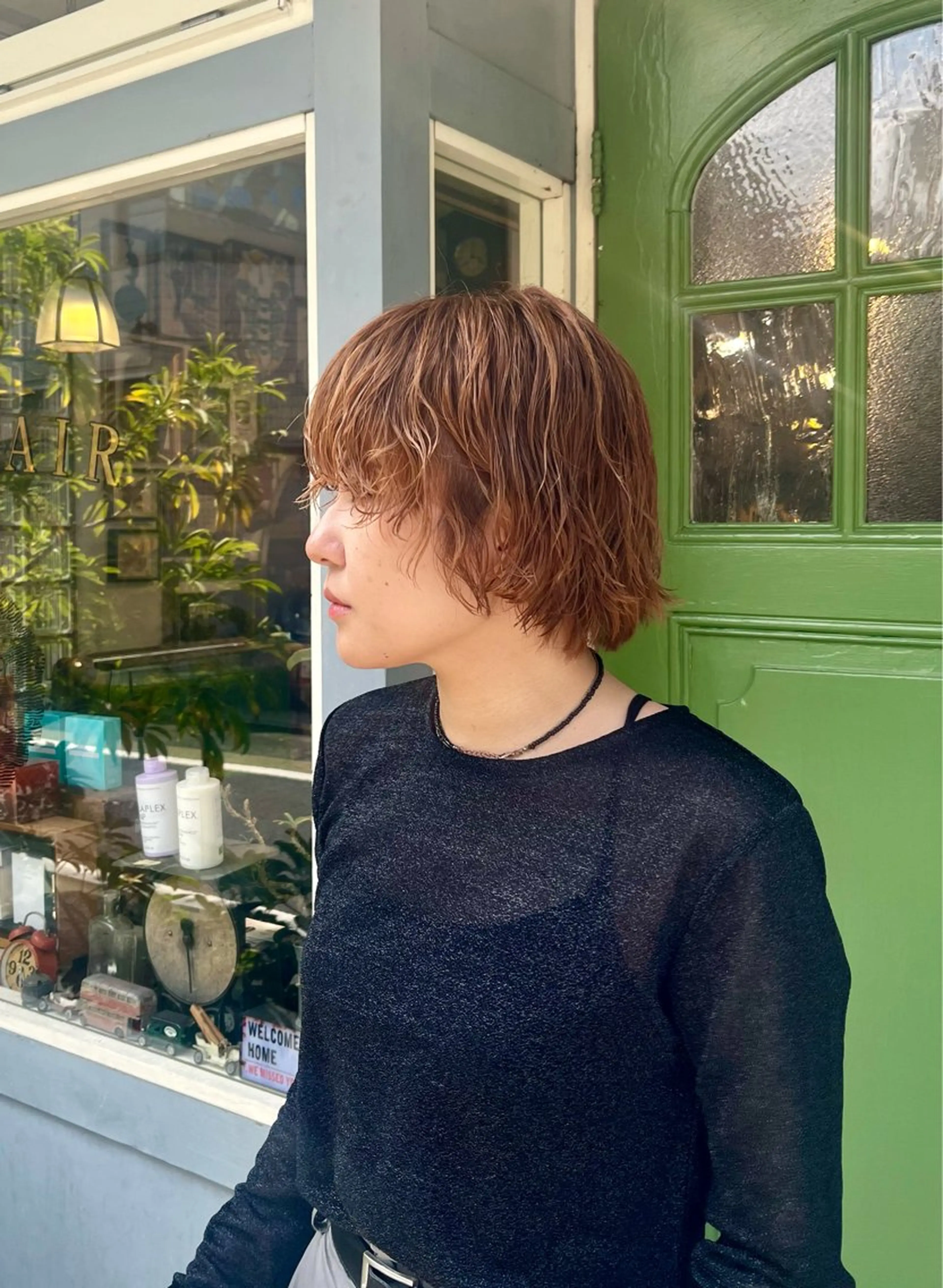 ショート パーマ ショートボブ ボブ ショートヘア カット パーマ ヘッドスパ benji 学芸大学所属・朝が楽なパーマ 🌱ショート/緒方椋のヘアスタイル