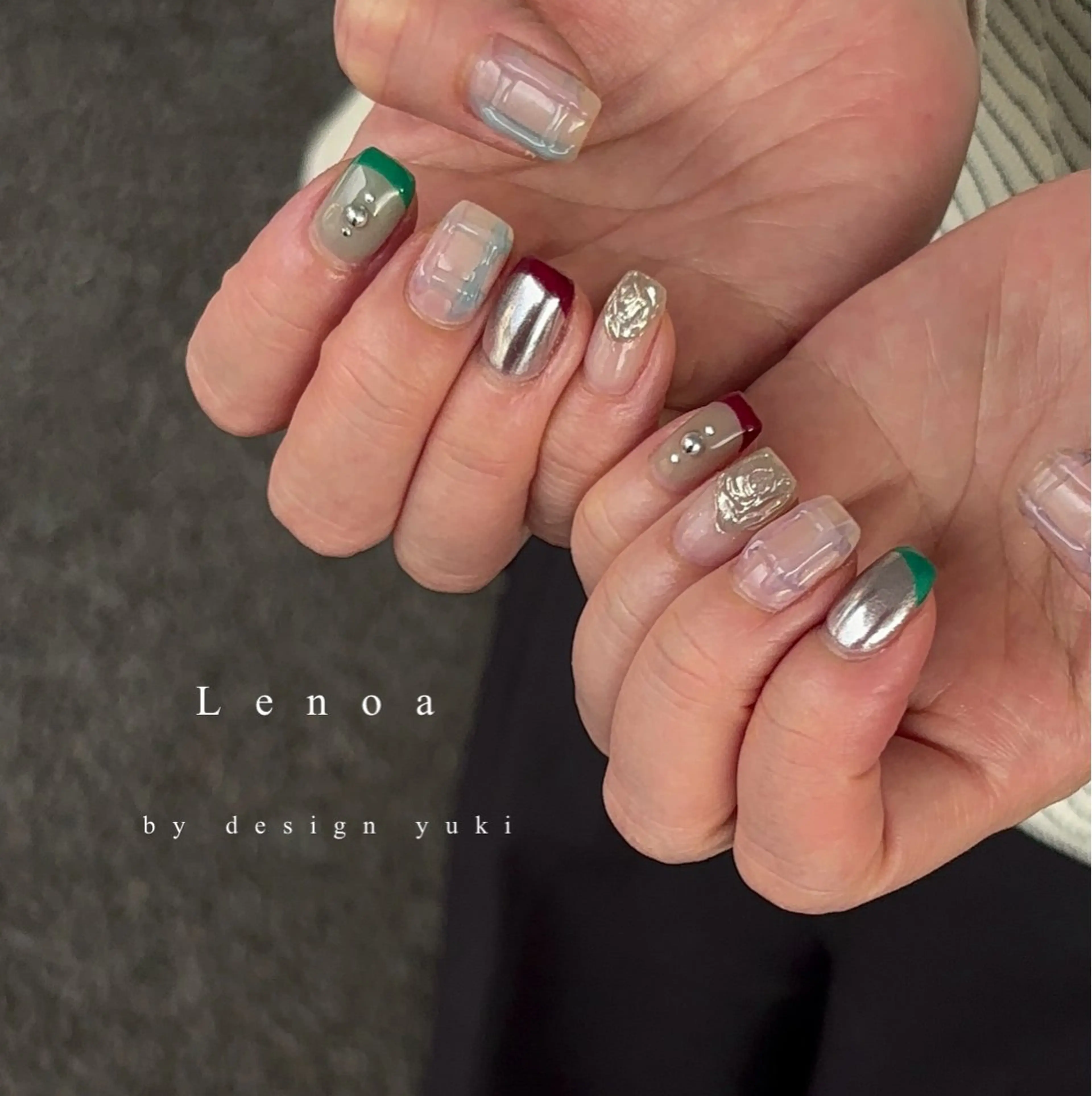 ネイル ハンドネイル Lenoa Yukiのネイルデザイン
