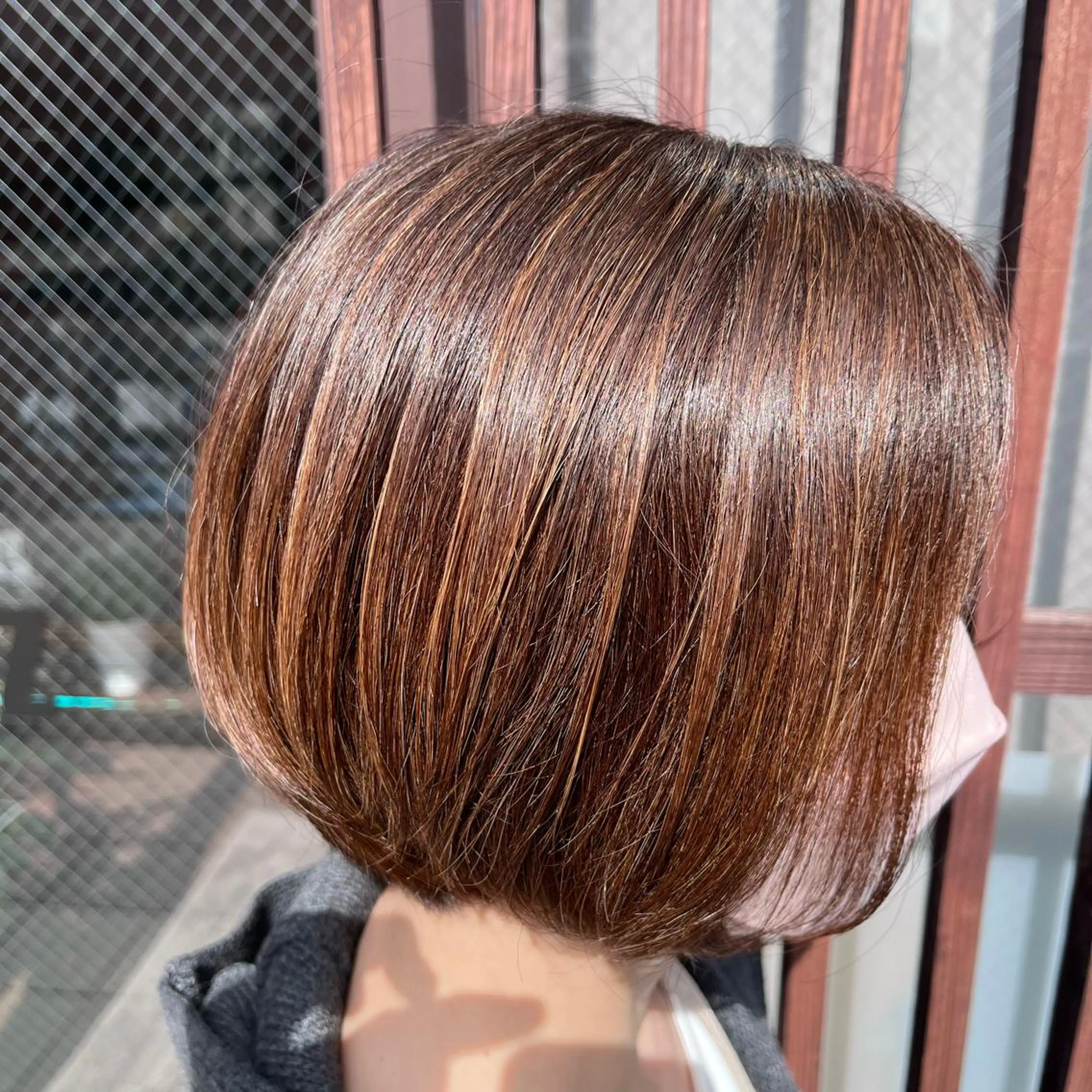 ショート ハイライト トリートメント カット ヘアカラー トリートメント Glanz hair 坂牛匠のヘアスタイル